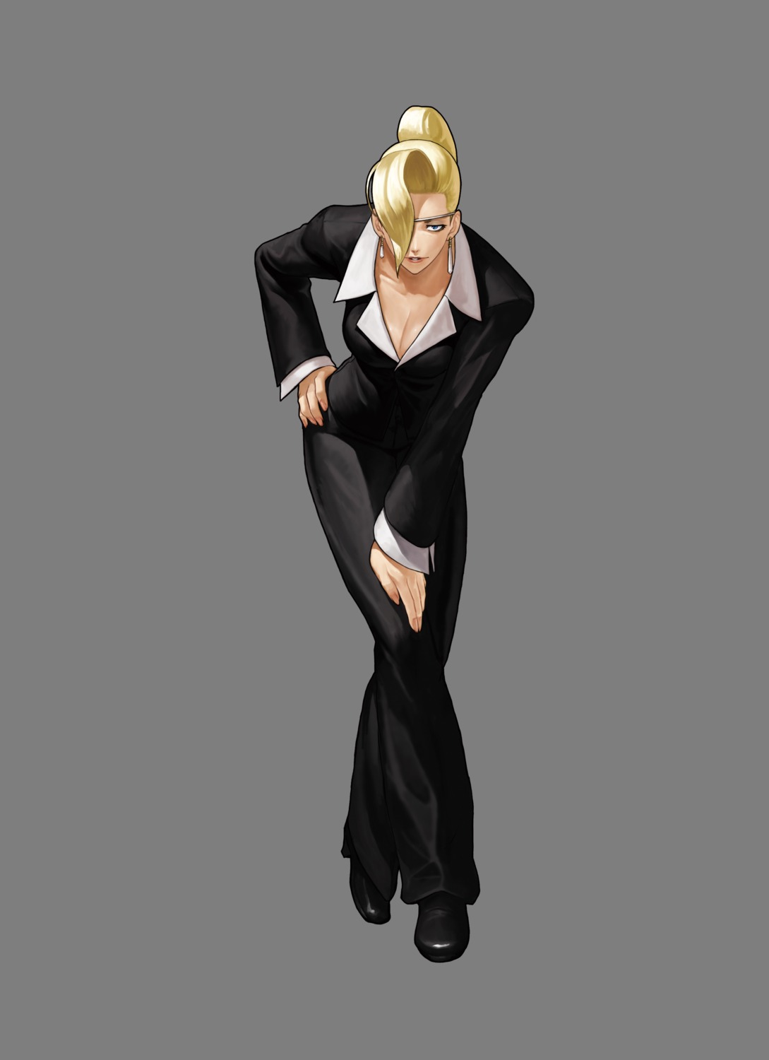 cleavage eisuke_ogura king_of_fighters king_of_fighters_xiii mature no_bra snk transparent_png