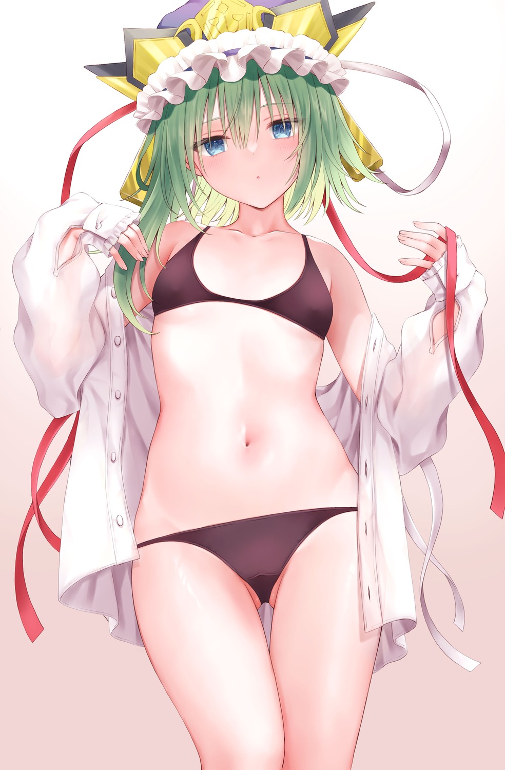 bikini open_shirt shikieiki_yamaxanadu swimsuits touhou y_na1211