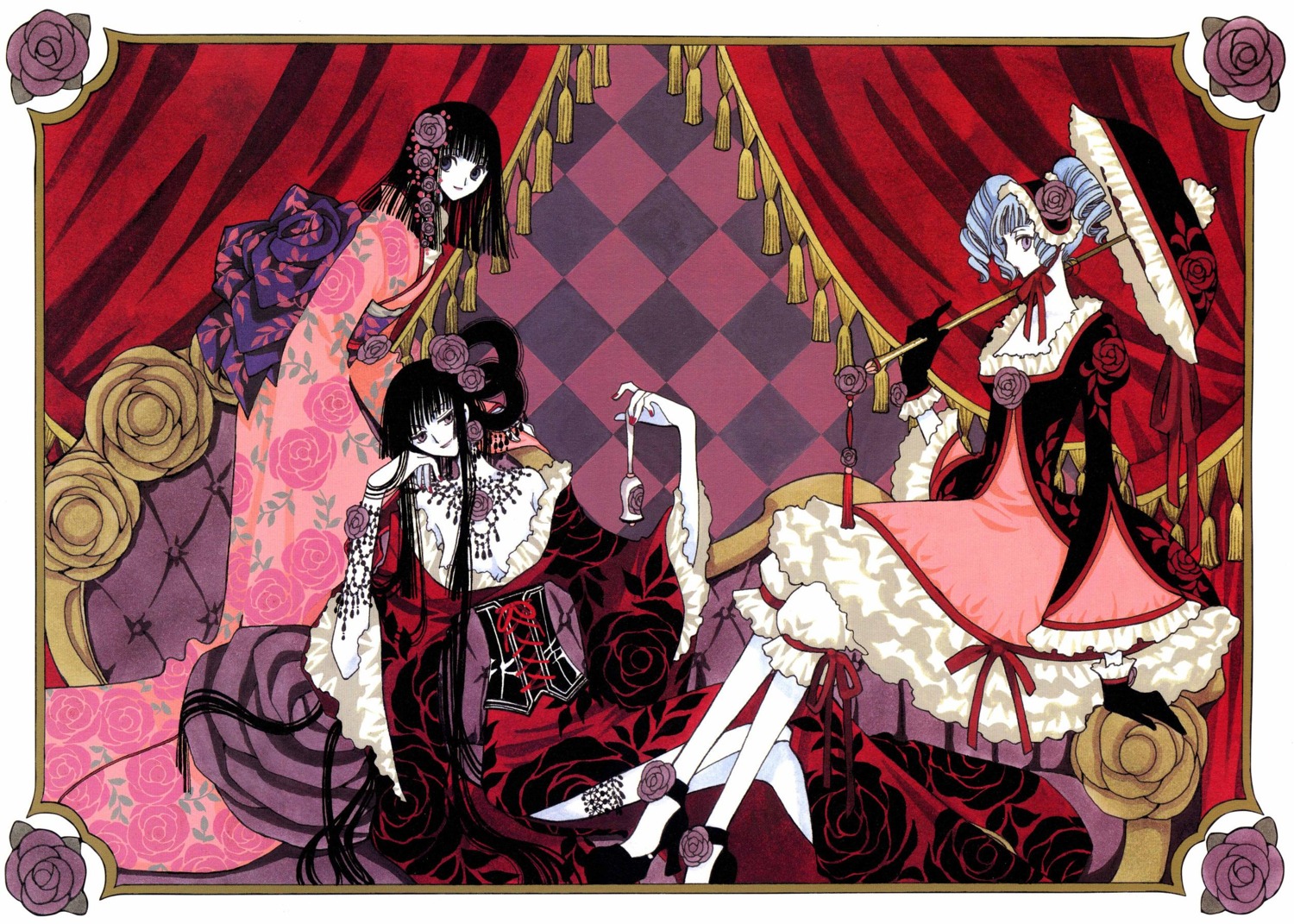 ame_warashi clamp ichihara_yuuko xxxholic zashiki_warashi