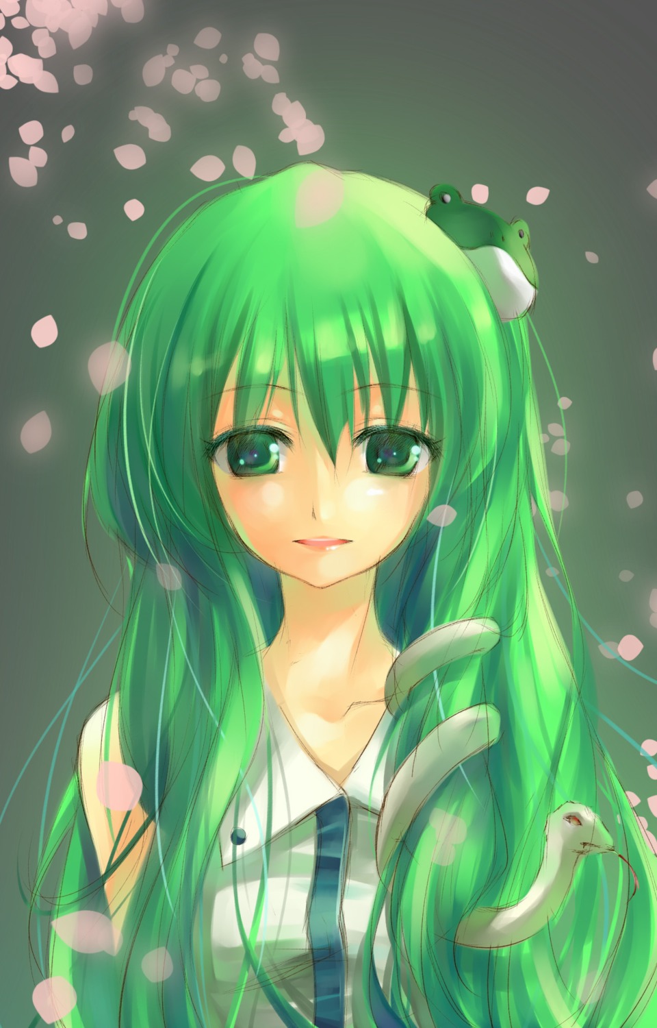 kochiya_sanae lilith_bloody touhou