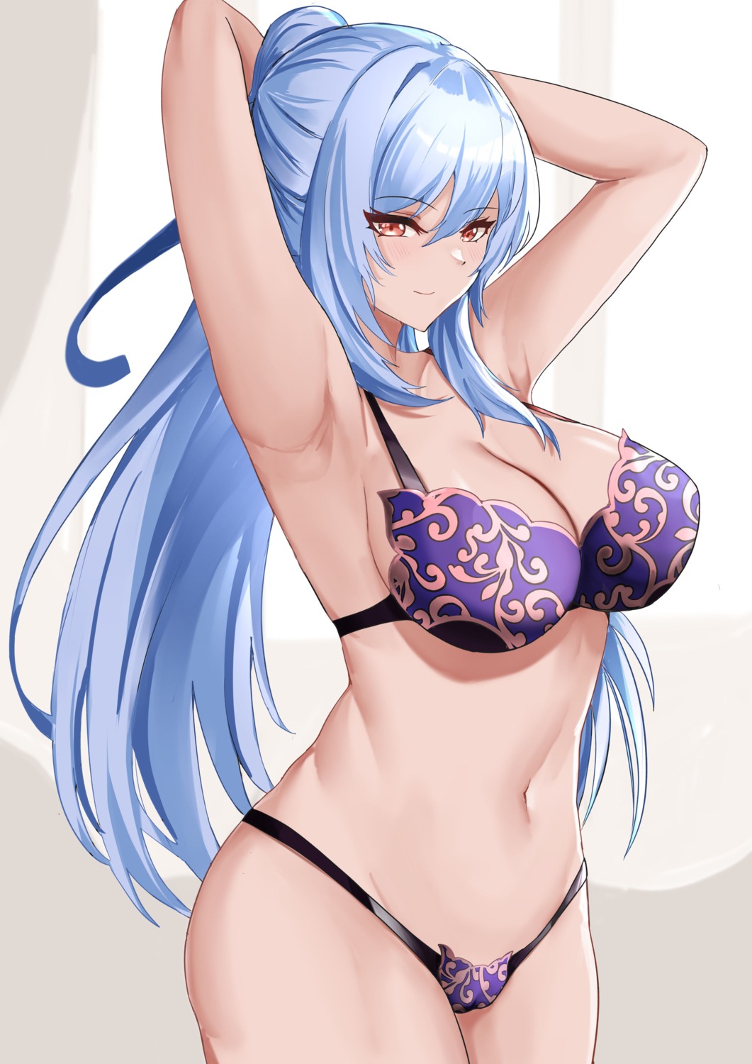 benghuai_xueyuan bra cameltoe honkai_impact jingliu pantsu thong tian_kazuki