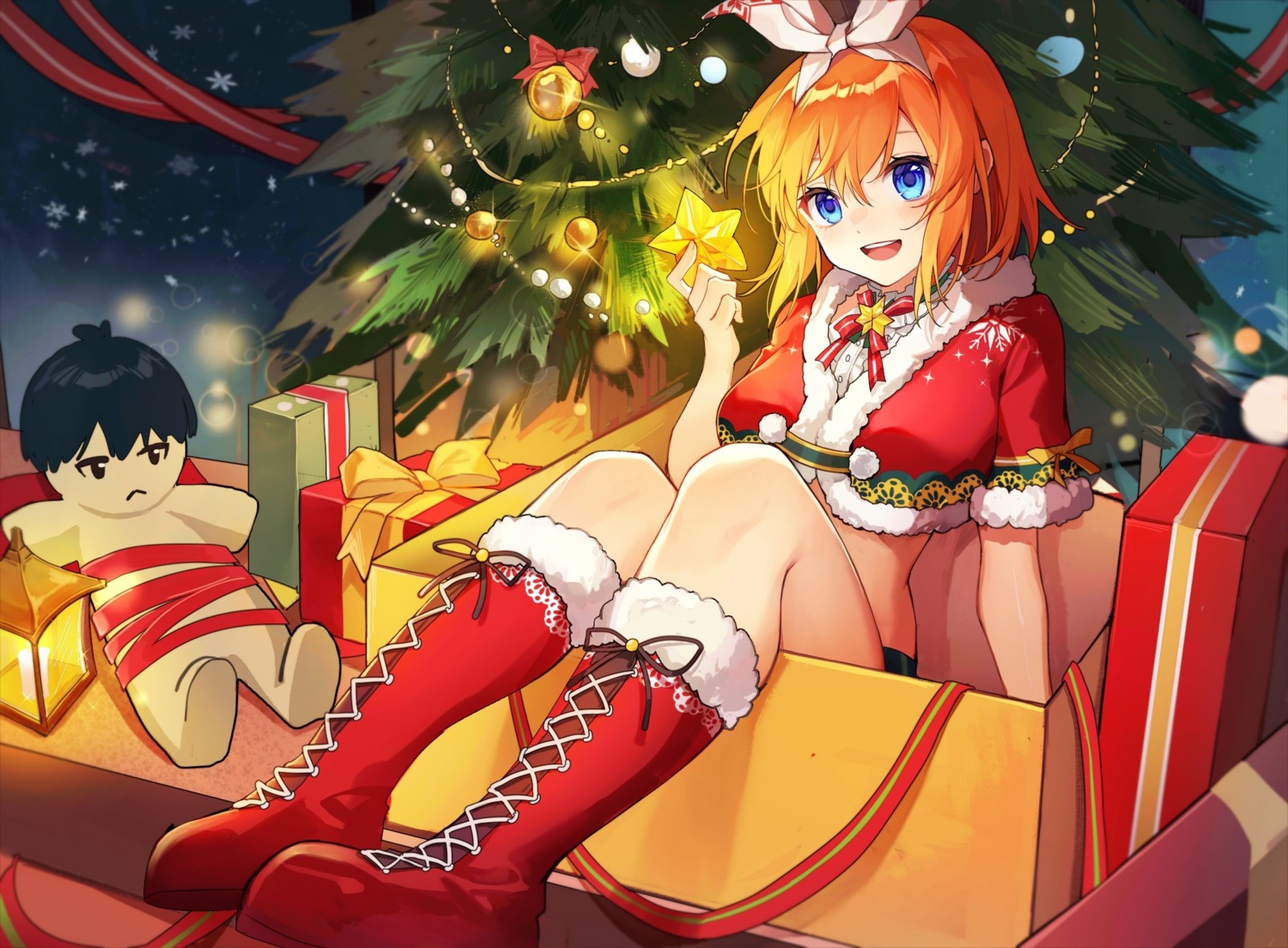 5-toubun_no_hanayome christmas nakano_yotsuba yunweishukuang