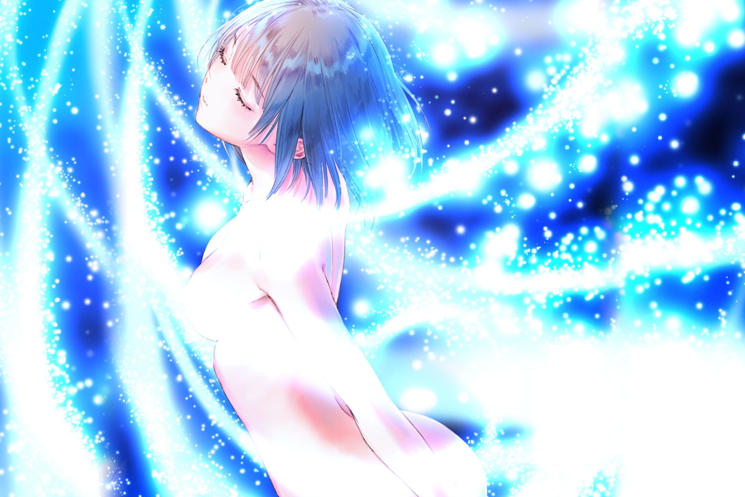 blue_reflection censored gust_(company) kishida_mel naked shirai_hinako