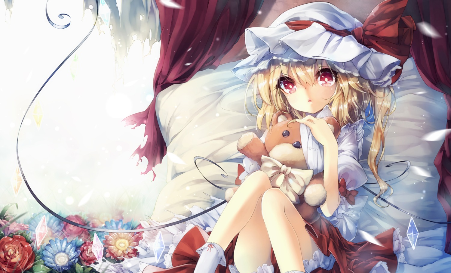 flandre_scarlet teco touhou wings