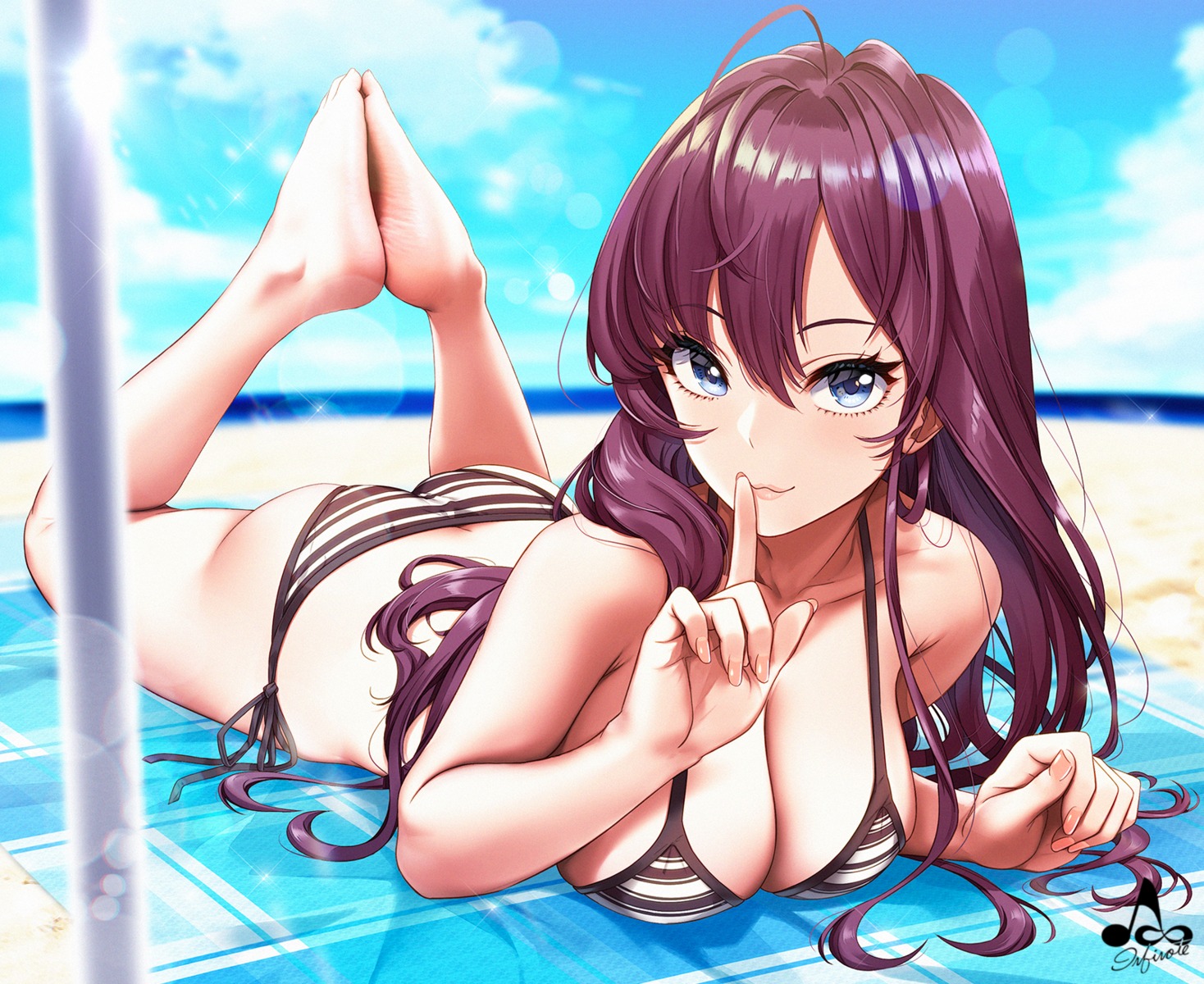 bikini ichinose_shiki infinote swimsuits the_idolm@ster the_idolm@ster_cinderella_girls