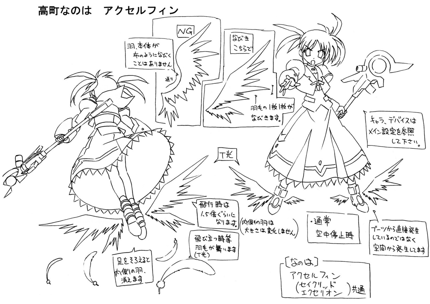 mahou_shoujo_lyrical_nanoha monochrome tagme