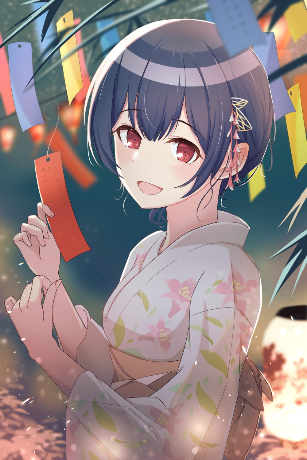 morino_rinze sikimosh the_idolm@ster the_idolm@ster_shiny_colors yukata