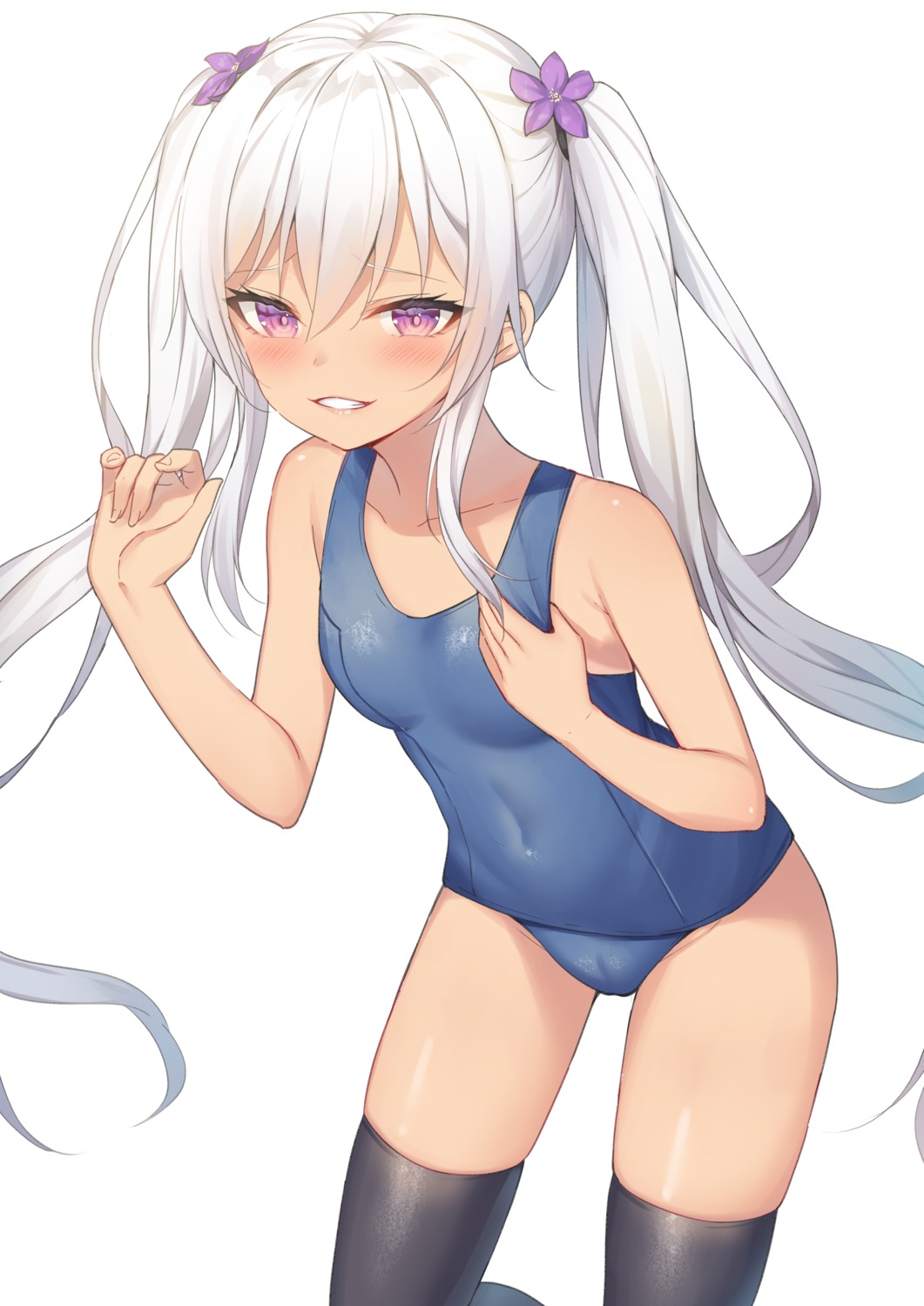 alexmaster swimsuits thighhighs