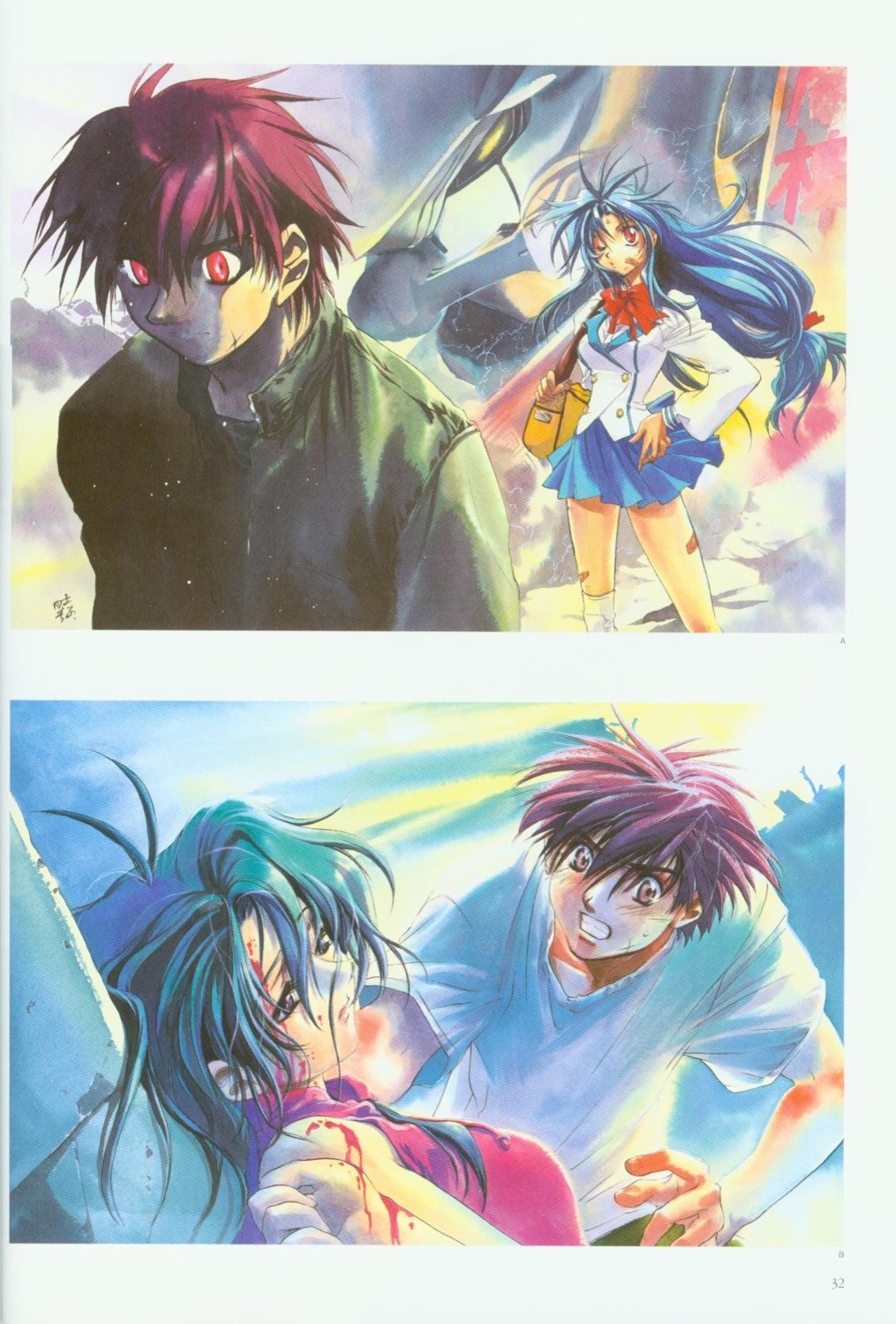 chidori_kaname full_metal_panic sagara_sousuke shikidouji