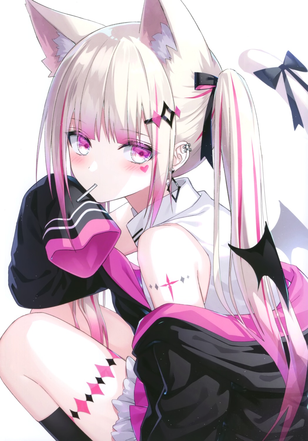 animal_ears kazune_haka mizuiro_no_bara nekomimi