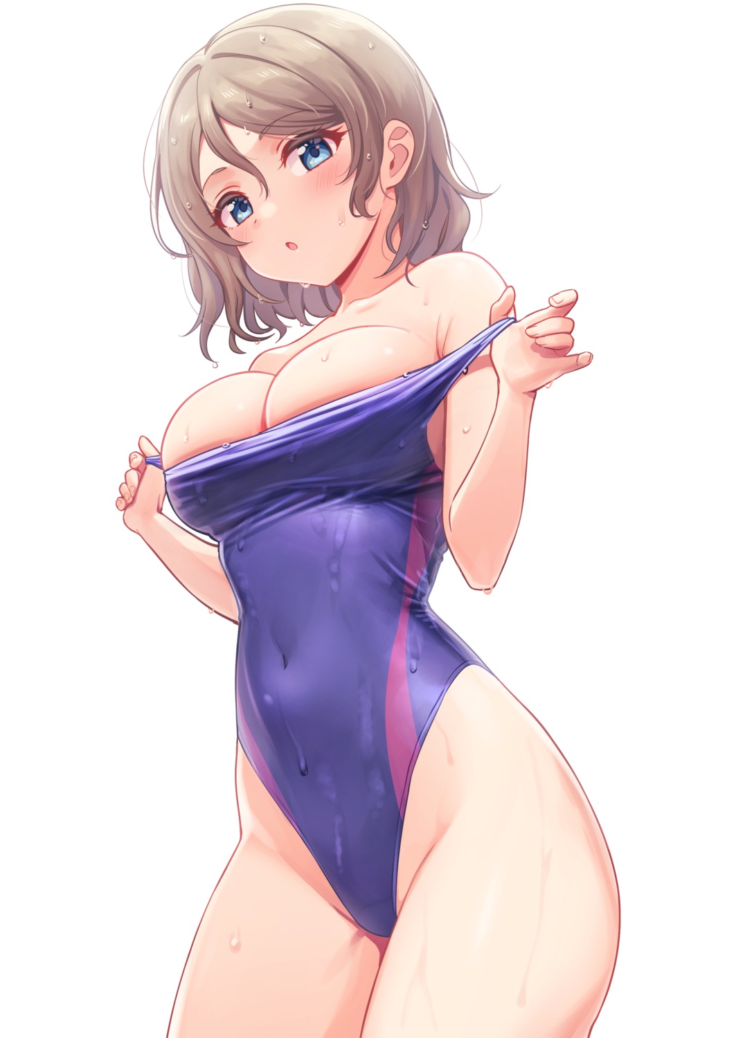 deadnooodles love_live!_(series) love_live!_sunshine!! swimsuits undressing watanabe_you wet