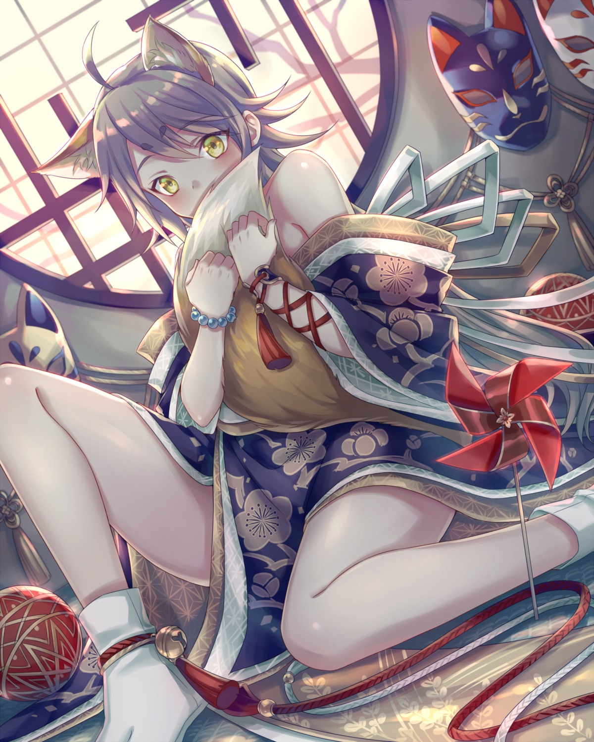 animal_ears kimono tail zoff_(daria)