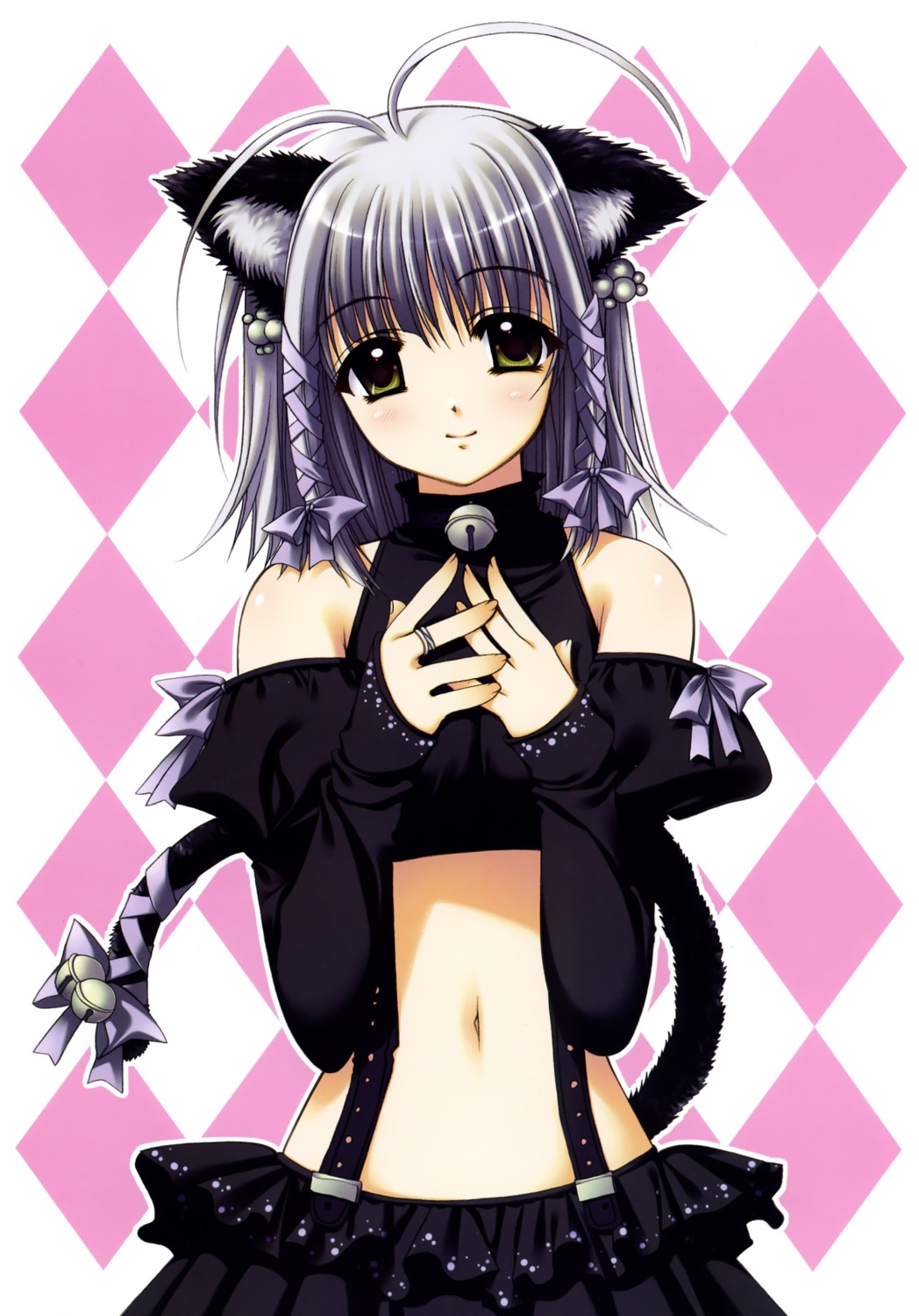 animal_ears nekomimi nishimata_aoi tail