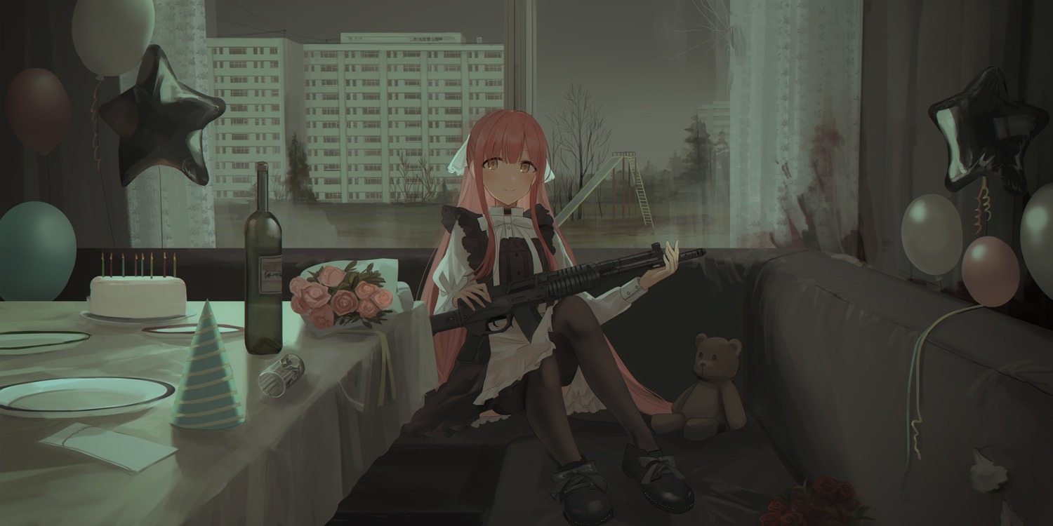 chihuri gun maid thighhighs