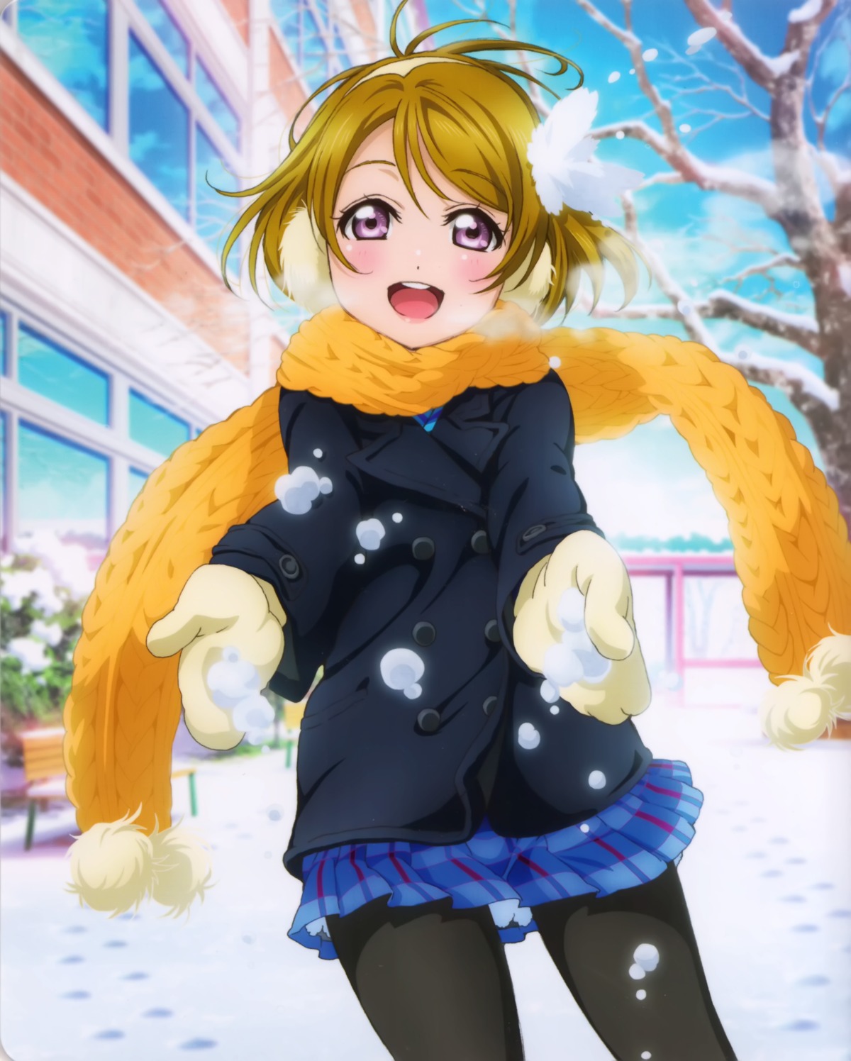 koizumi_hanayo love_live! murota_yuuhei pantyhose seifuku