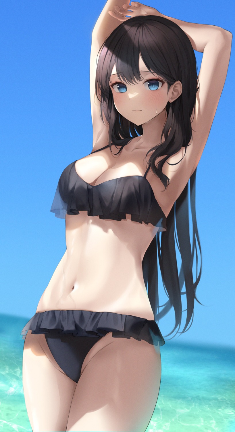 artist_revision bikini duyu see_through swimsuits