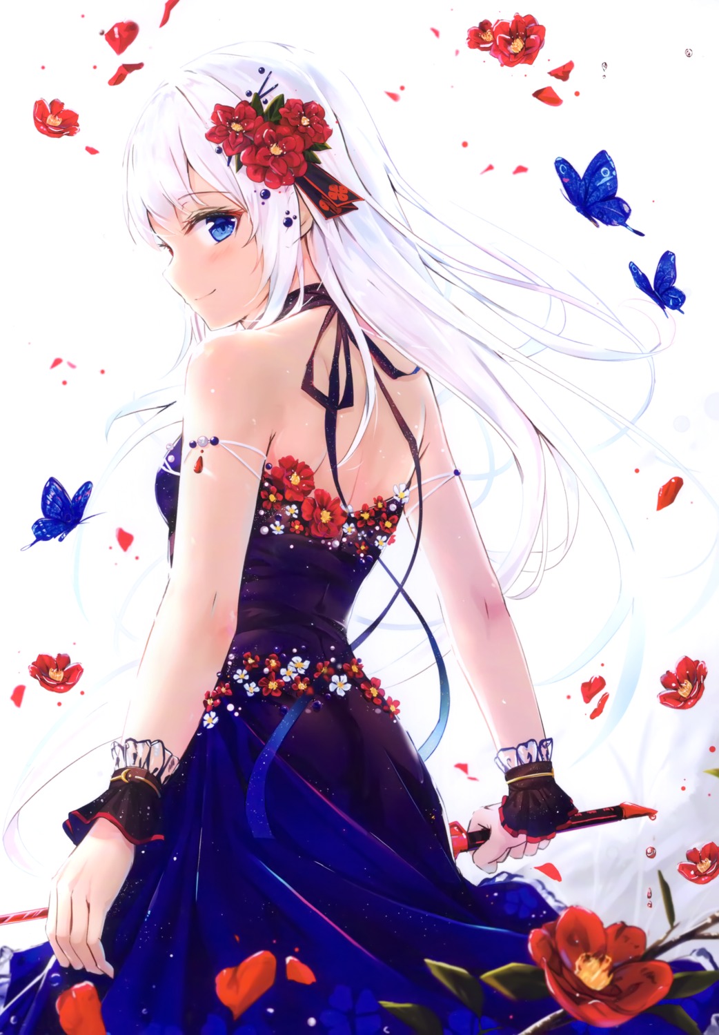 dress kankitsu_shoujo na_kyo no_bra sword