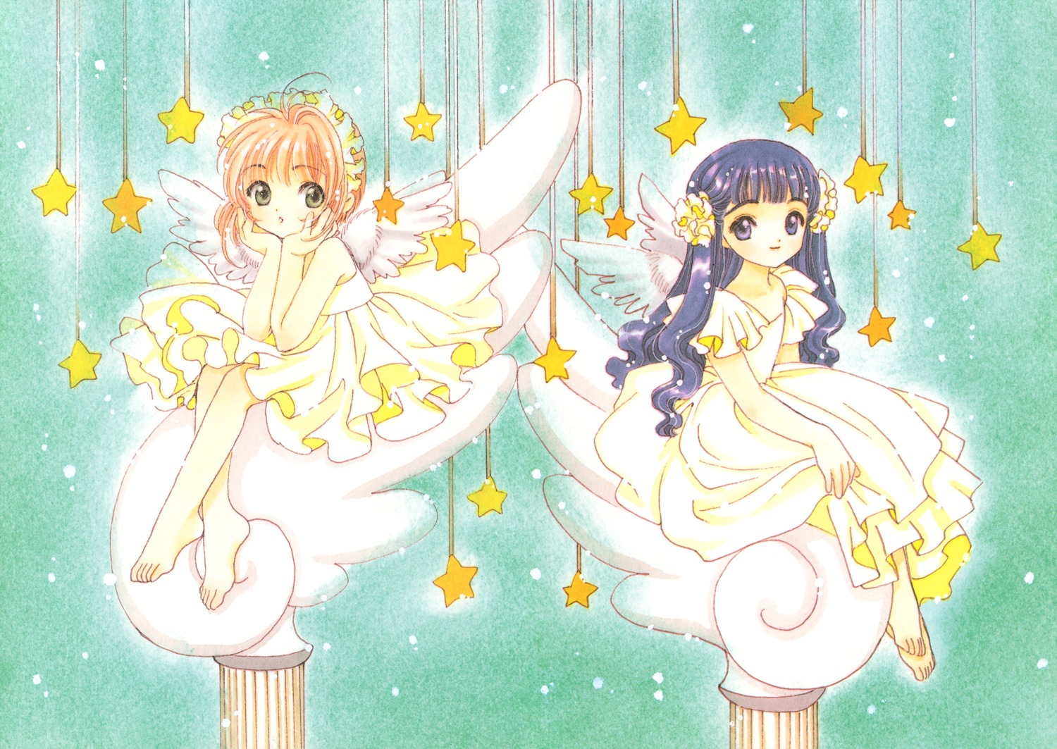 card_captor_sakura clamp daidouji_tomoyo kinomoto_sakura possible_duplicate