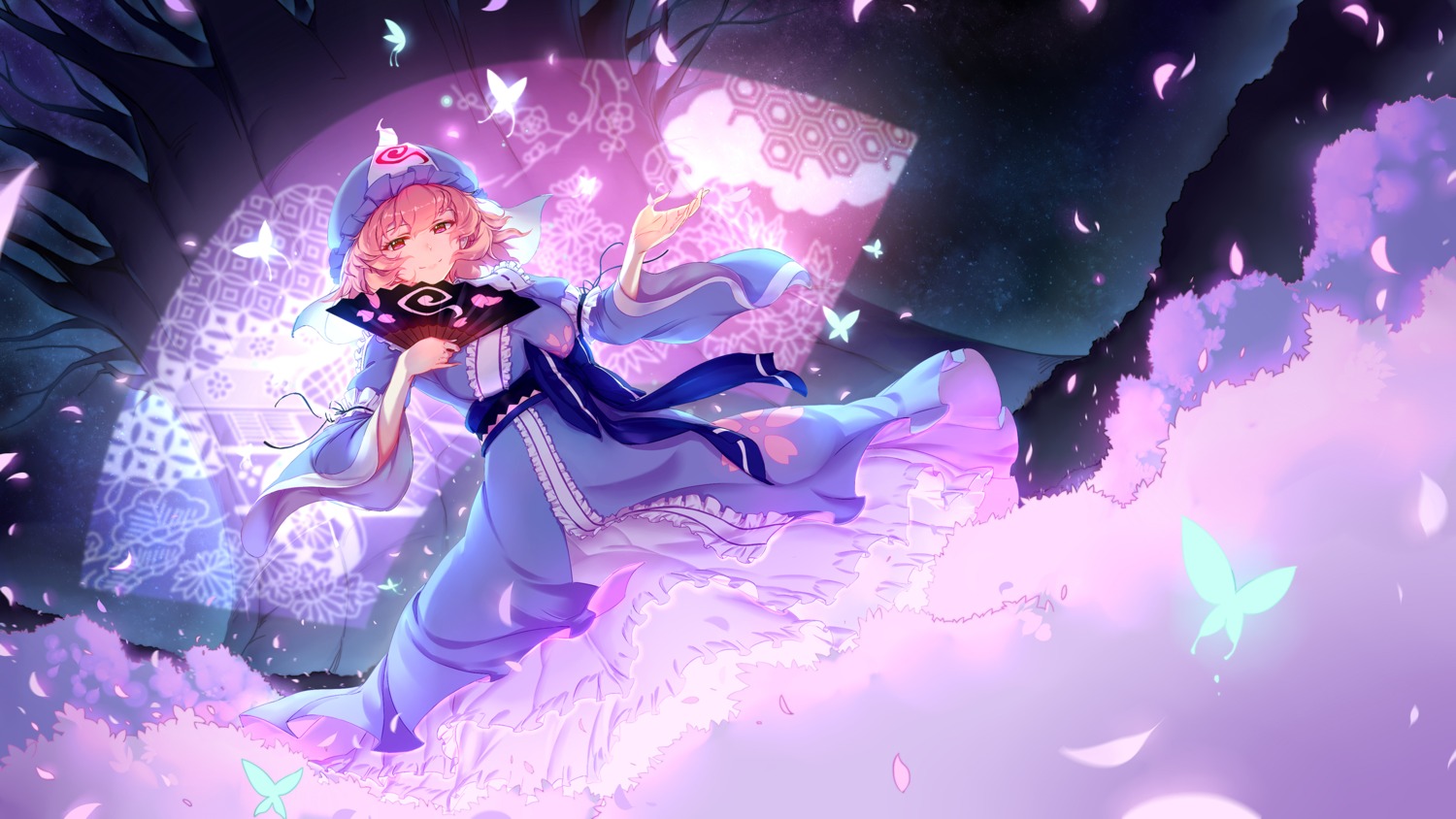 saigyouji_yuyuko touhou wu