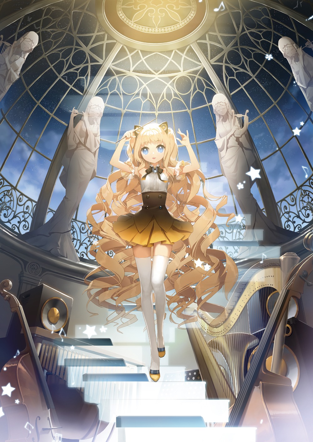 salty seeu thighhighs vocaloid