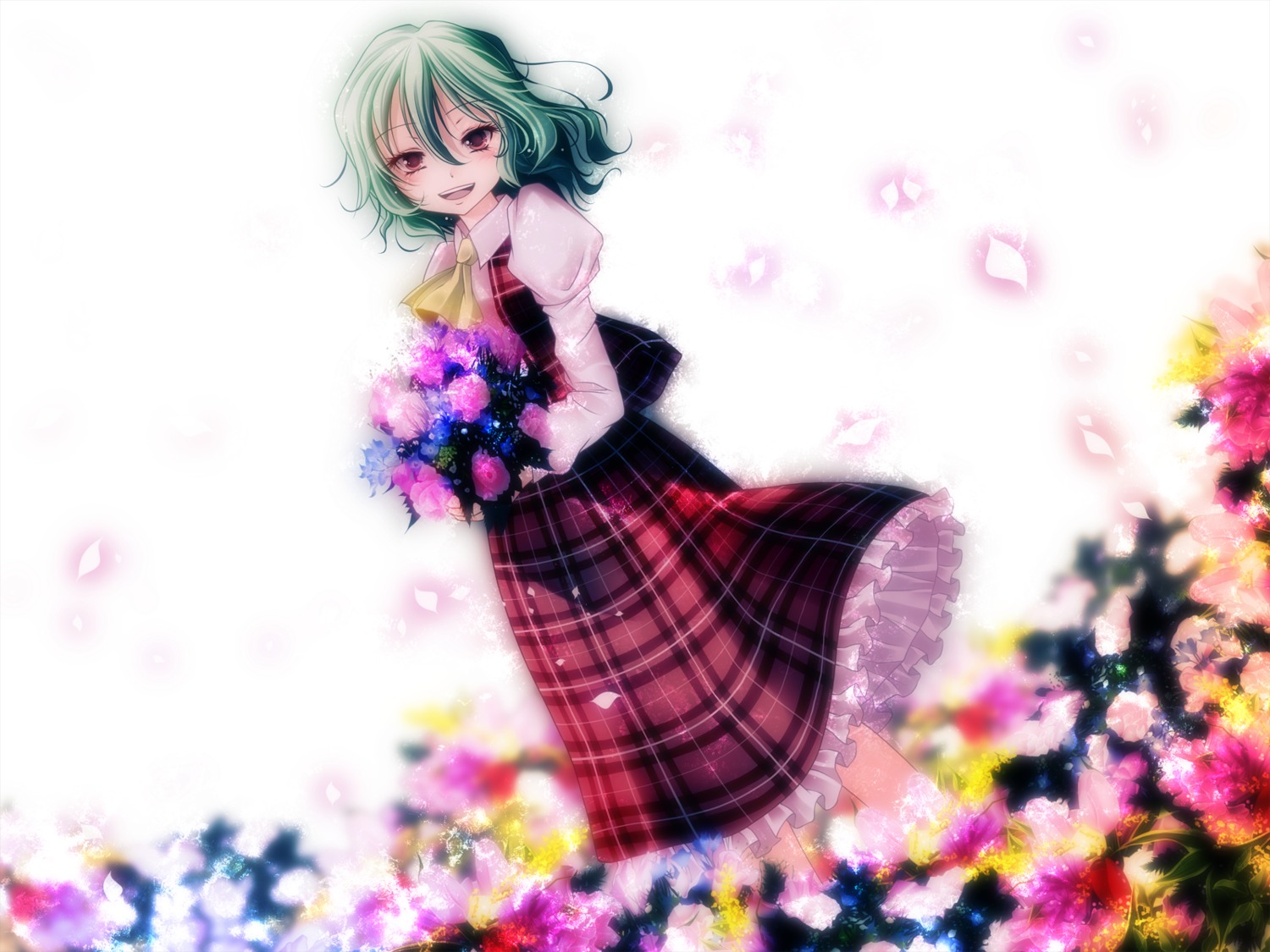 kazami_yuuka s-syogo touhou wallpaper