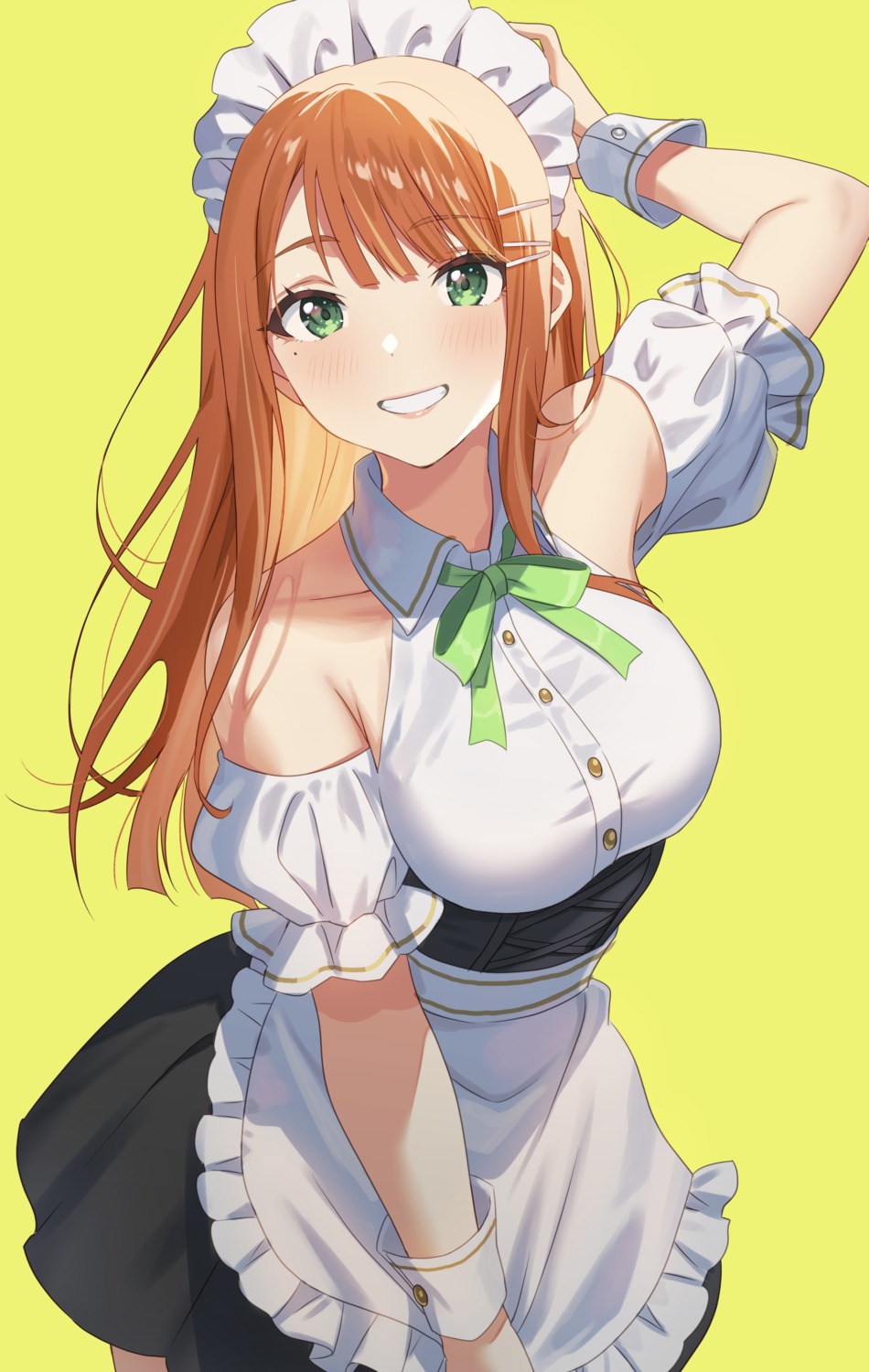 emu_(emum) gakuen_idolm@ster maid shiun_sumika the_idolm@ster