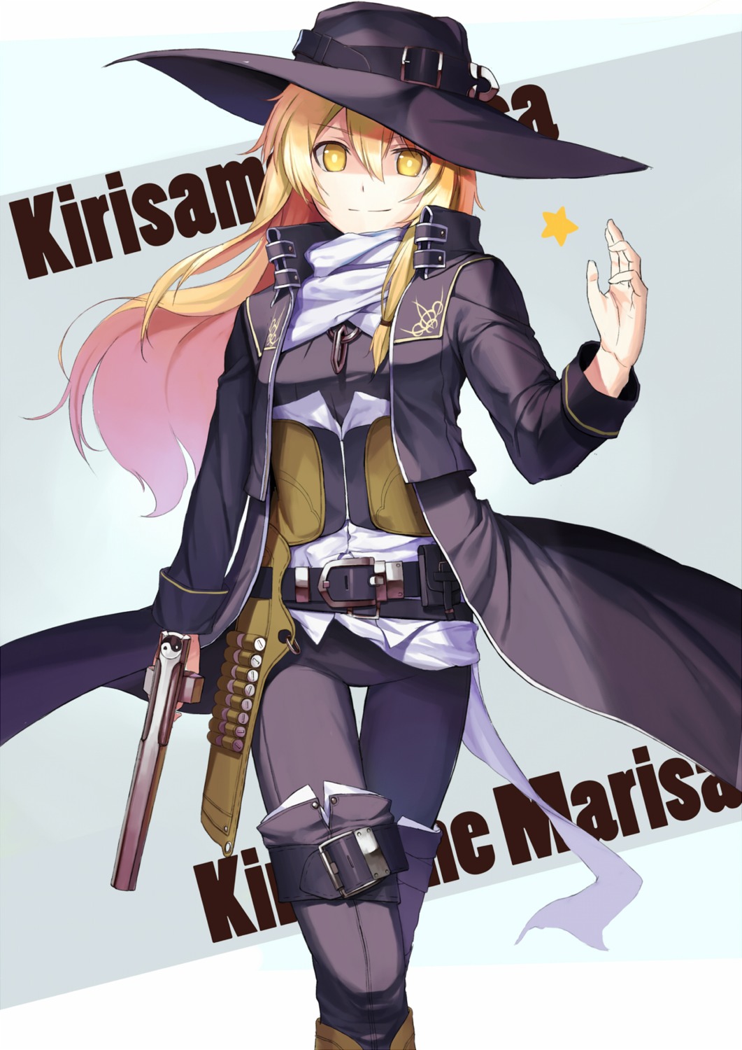 fightpower gun kirisame_marisa touhou