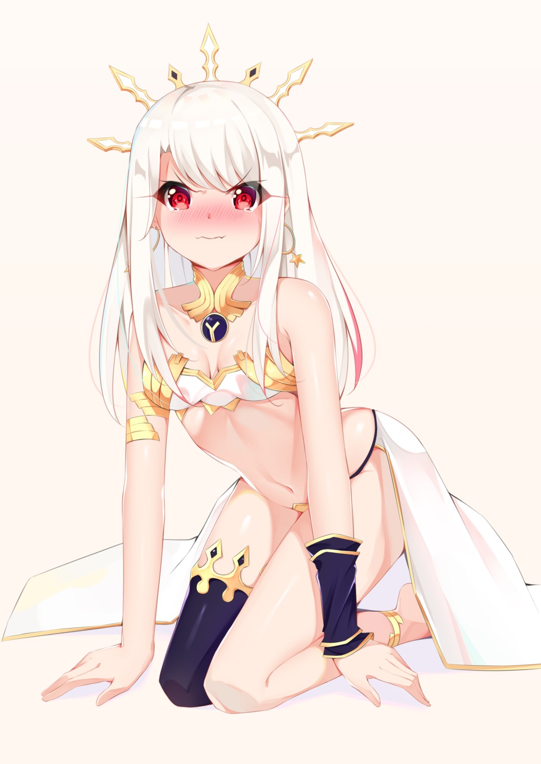 bikini_armor cat_(yidsv) cleavage cosplay fate/grand_order fate/kaleid_liner_prisma_illya fate/stay_night illyasviel_von_einzbern ishtar_(fate/grand_order) loli possible_duplicate thighhighs