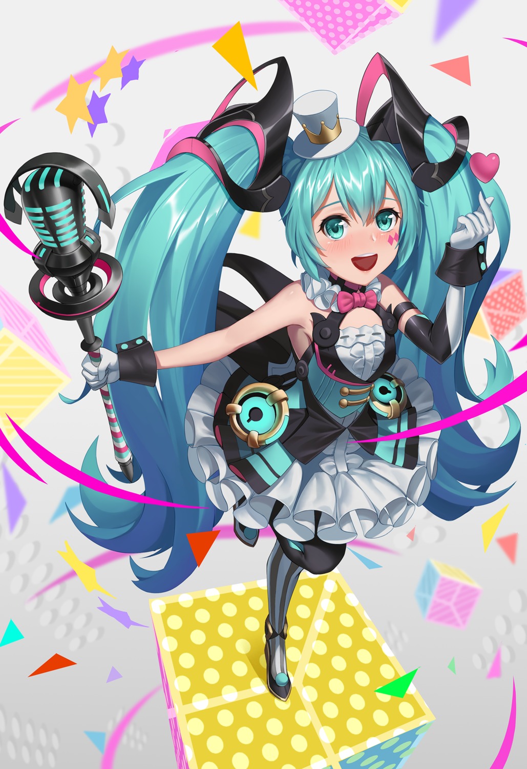 hatsune_miku kurosara magical_mirai vocaloid