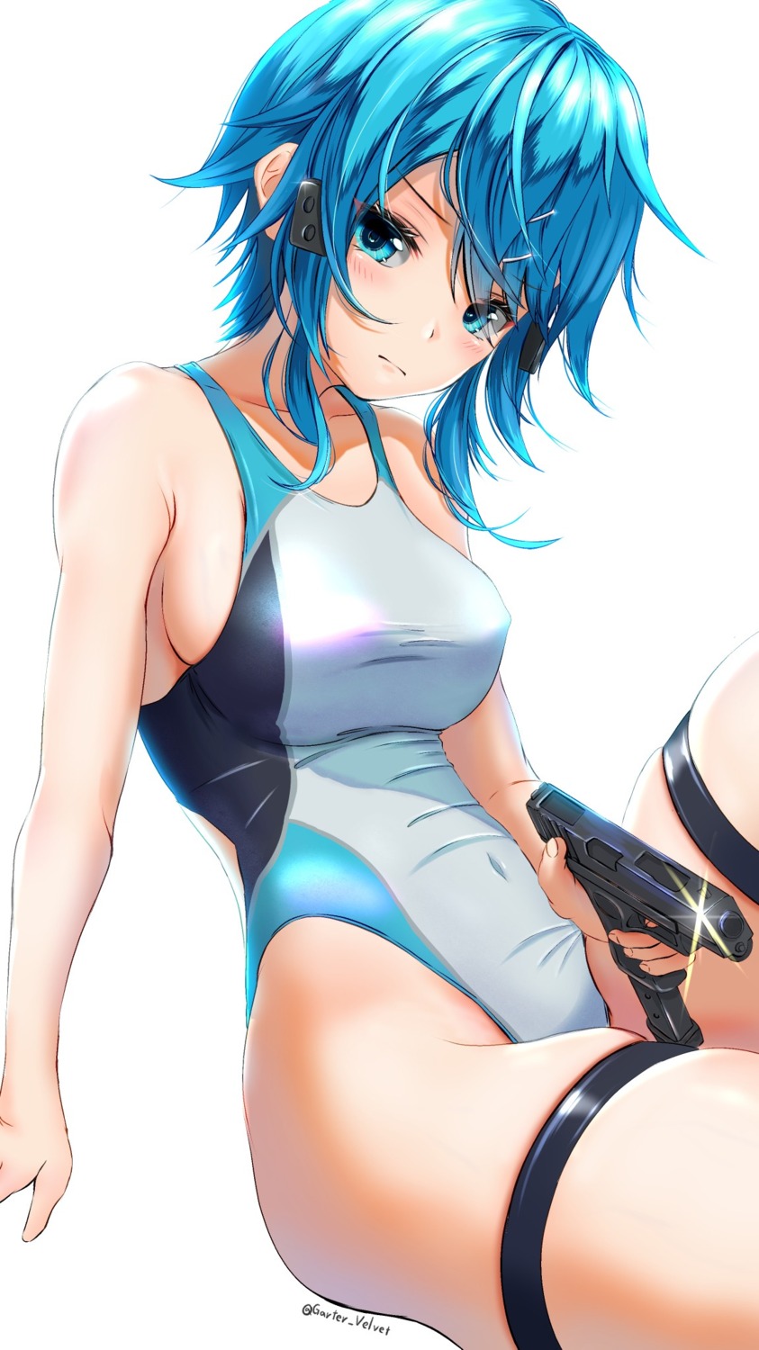 garter garter-velvet gun swimsuits