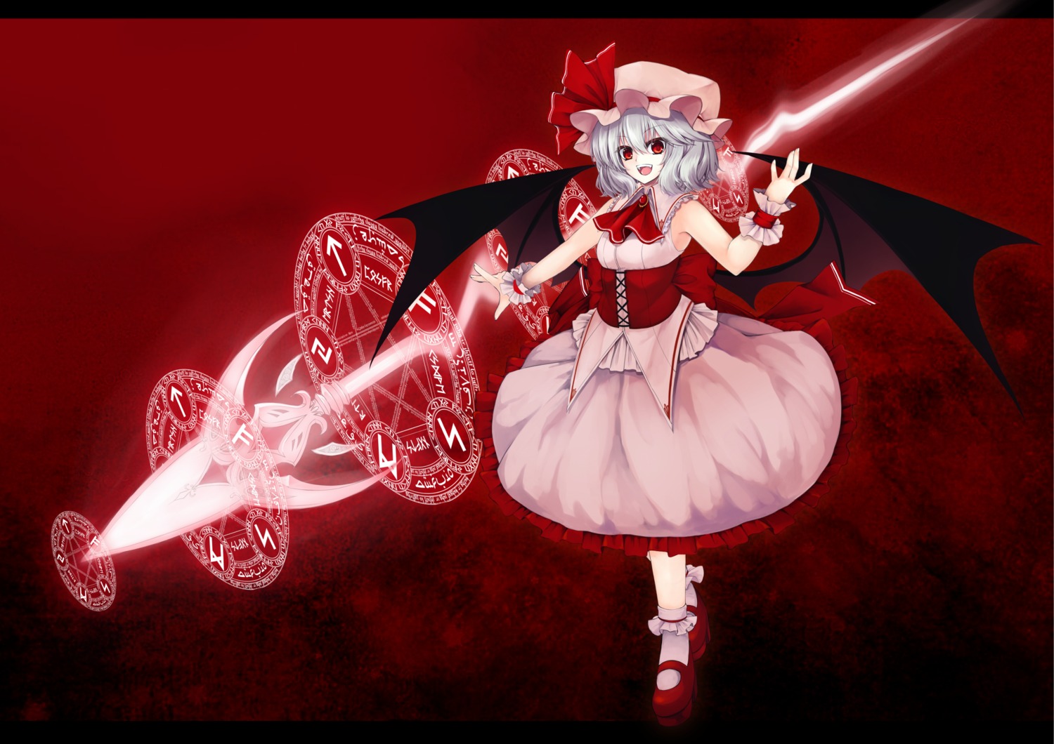 remilia_scarlet touhou utakata weapon