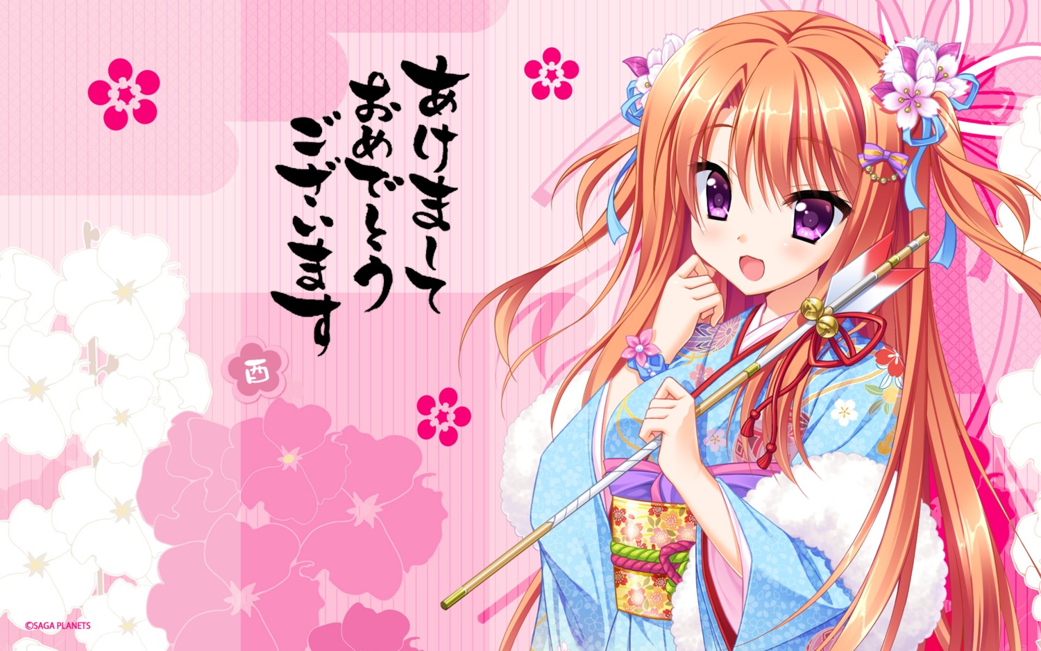 floral_flowlove hontani_kanae kimono mihato_kano saga_planets wallpaper