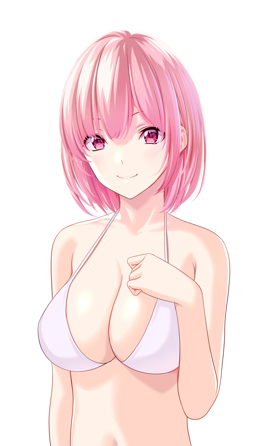 bikini_top breast_hold marui_koishi swimsuits