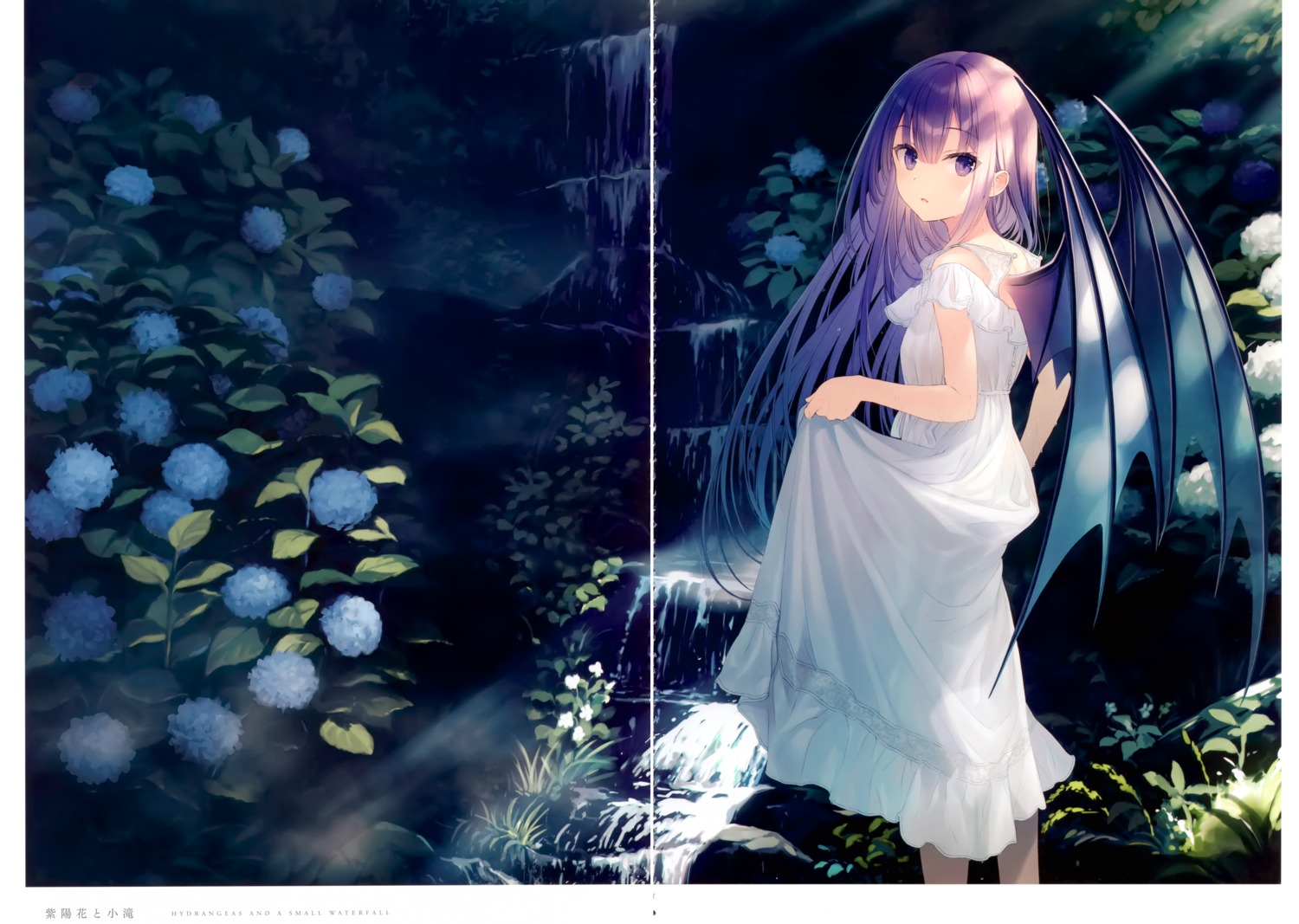 crown dress gap summer_dress wings yashiro_seika