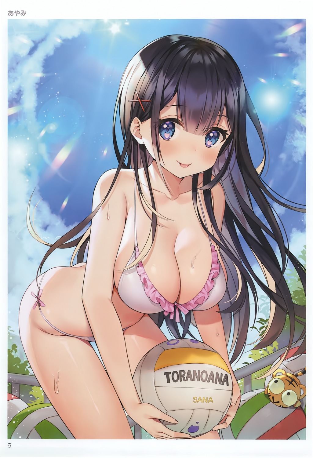 ayamy bikini cleavage miyawaki_sana swimsuits toranoana