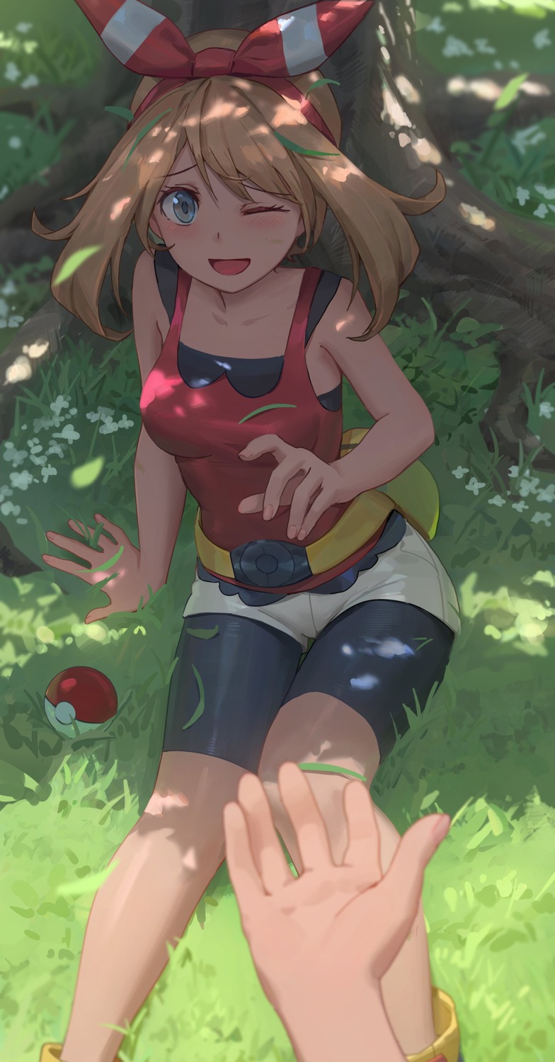 bike_shorts free_style_(yohan1754) haruka_(pokemon) pokemon pokemon_oras pokemon_rse