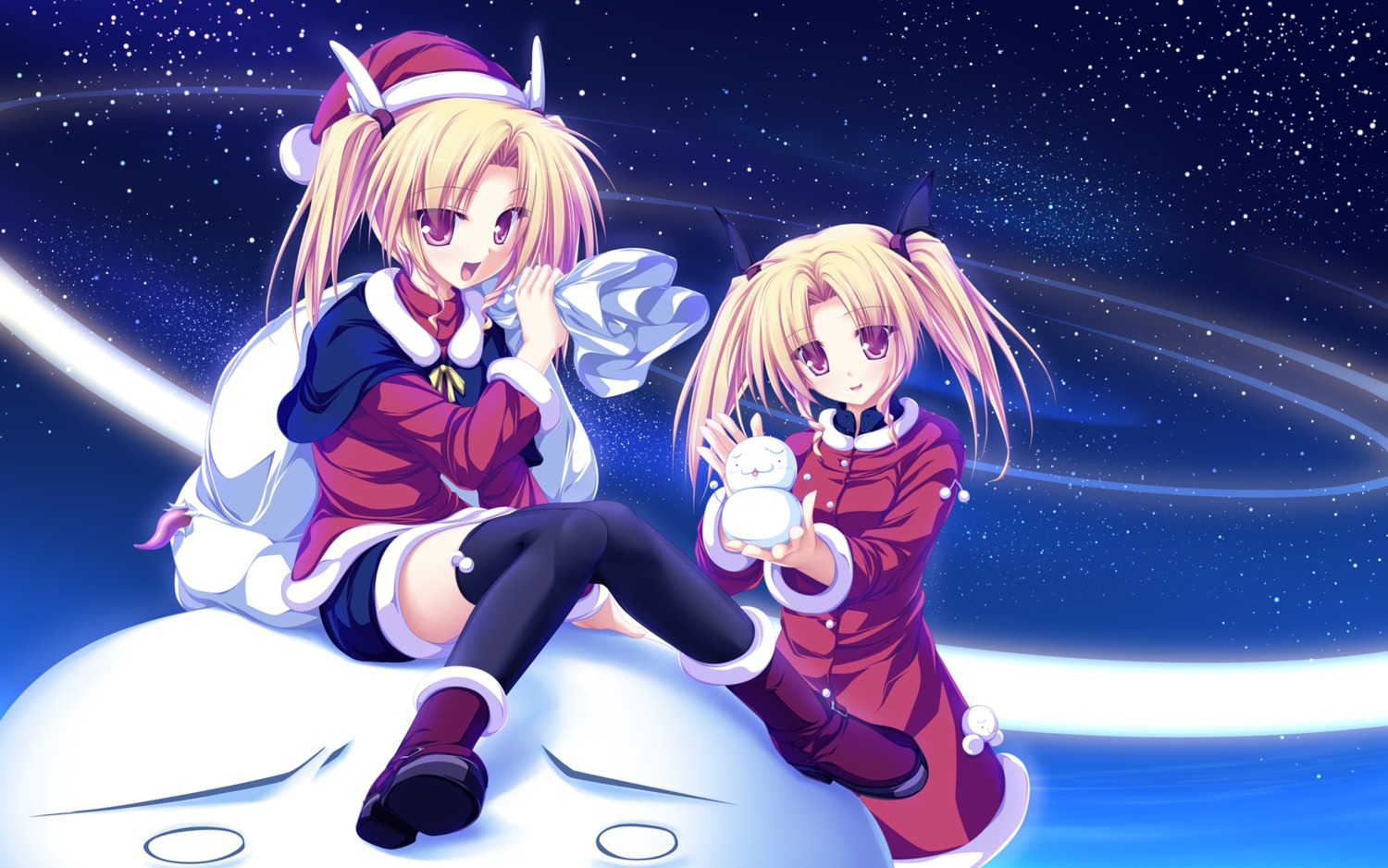 christmas magus_tale nina_geminis rena_geminis tenmaso wallpaper whirlpool