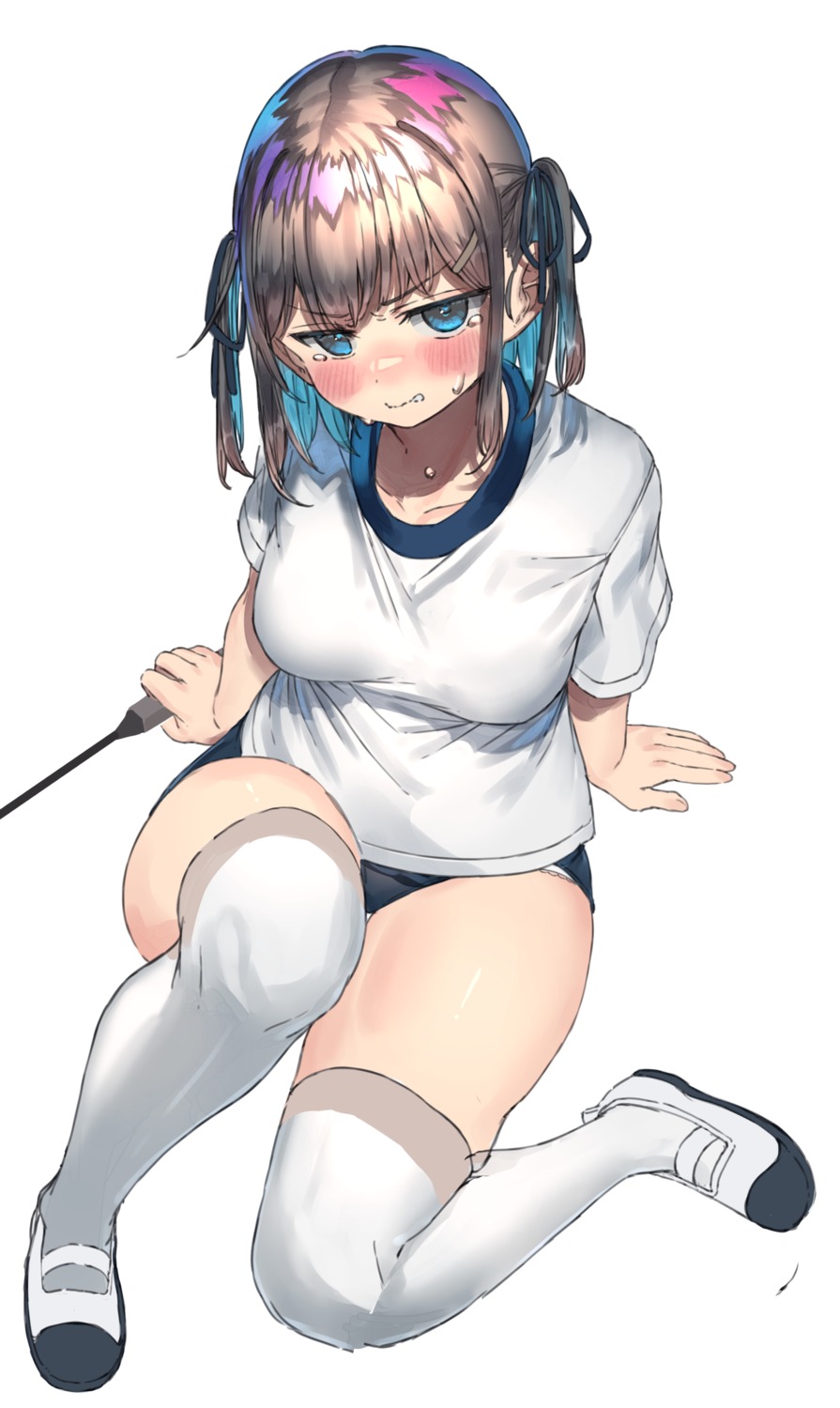 buruma gym_uniform pantsu ranf thighhighs