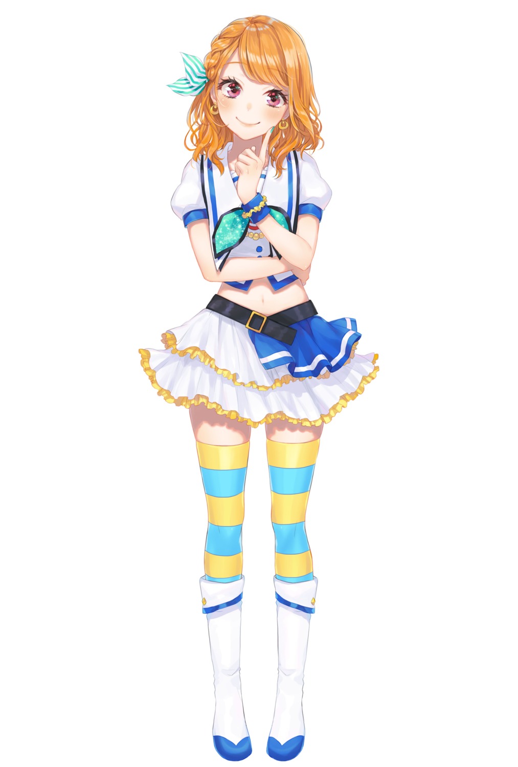 love_live!_sunshine!! sudach_koppe thighhighs