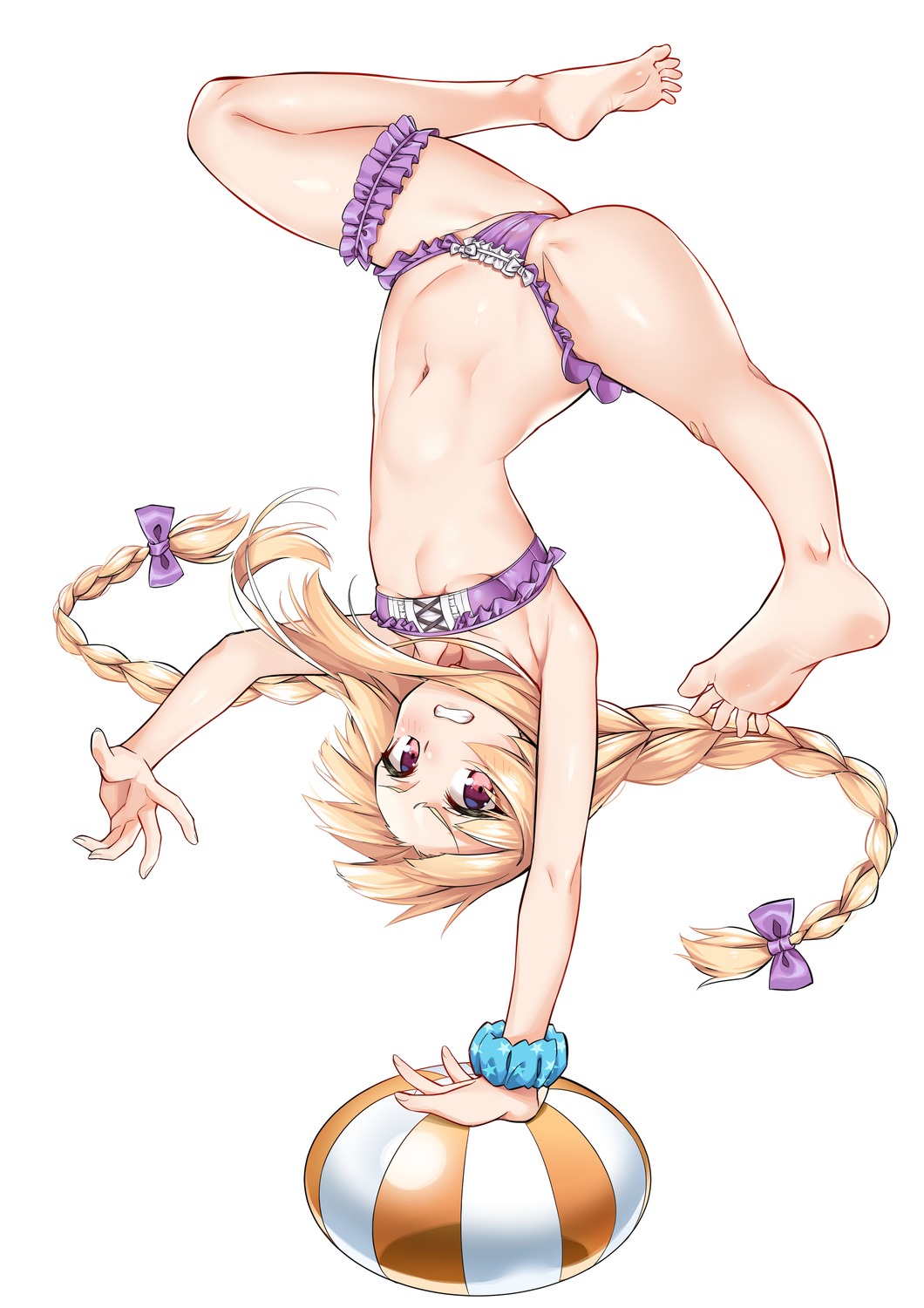 bikini cameltoe garter little_witch_nobeta loli nobeta swimsuits tagme thong