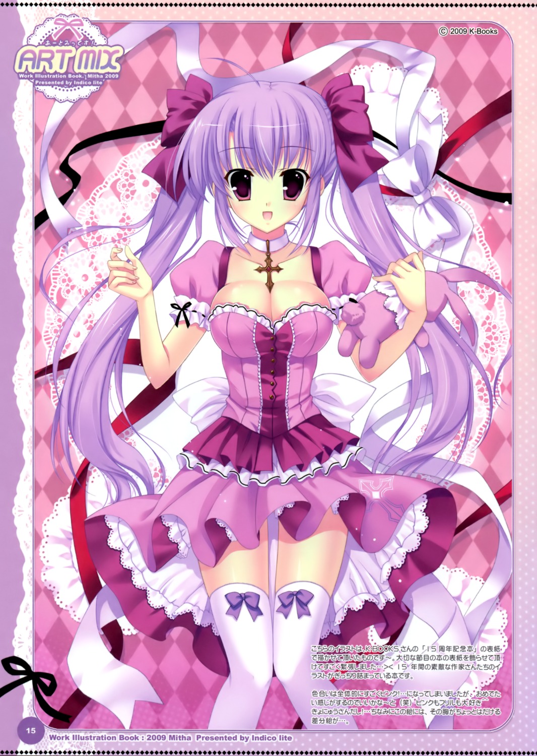 cleavage indico_lite lolita_fashion mitha thighhighs