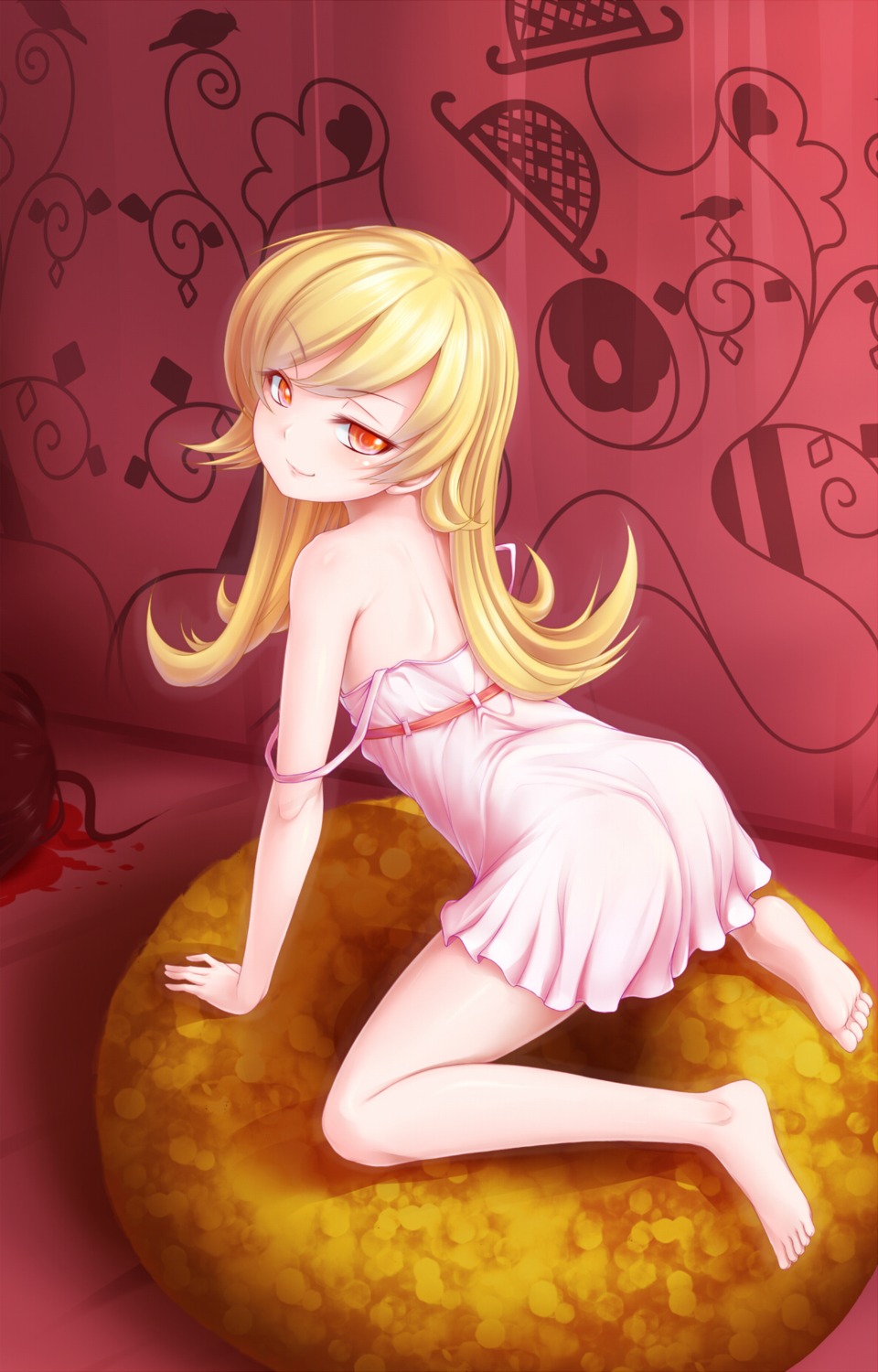 bakemonogatari dress irudana loli monogatari_(series) oshino_shinobu