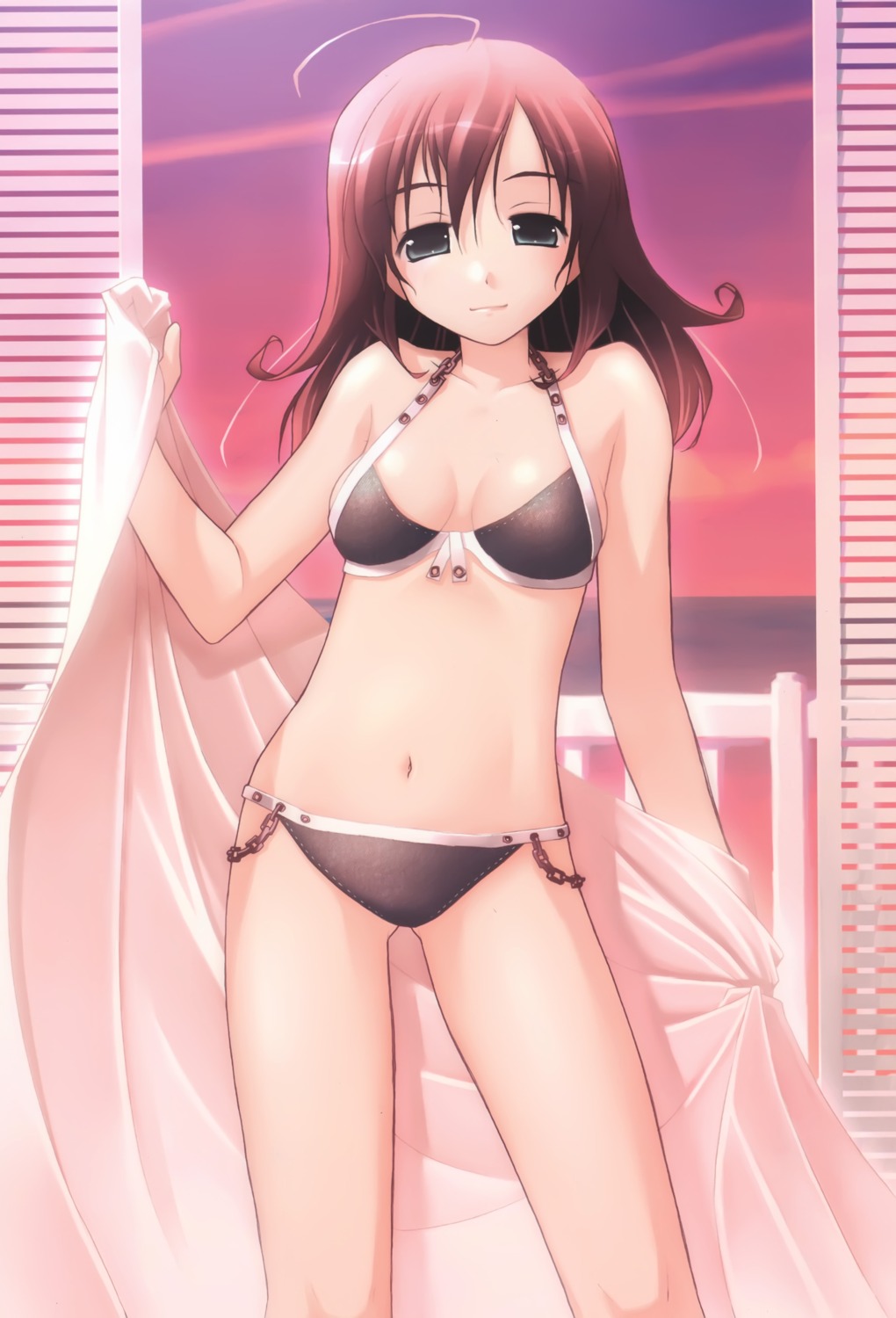 akata_itsuki bikini cleavage swimsuits