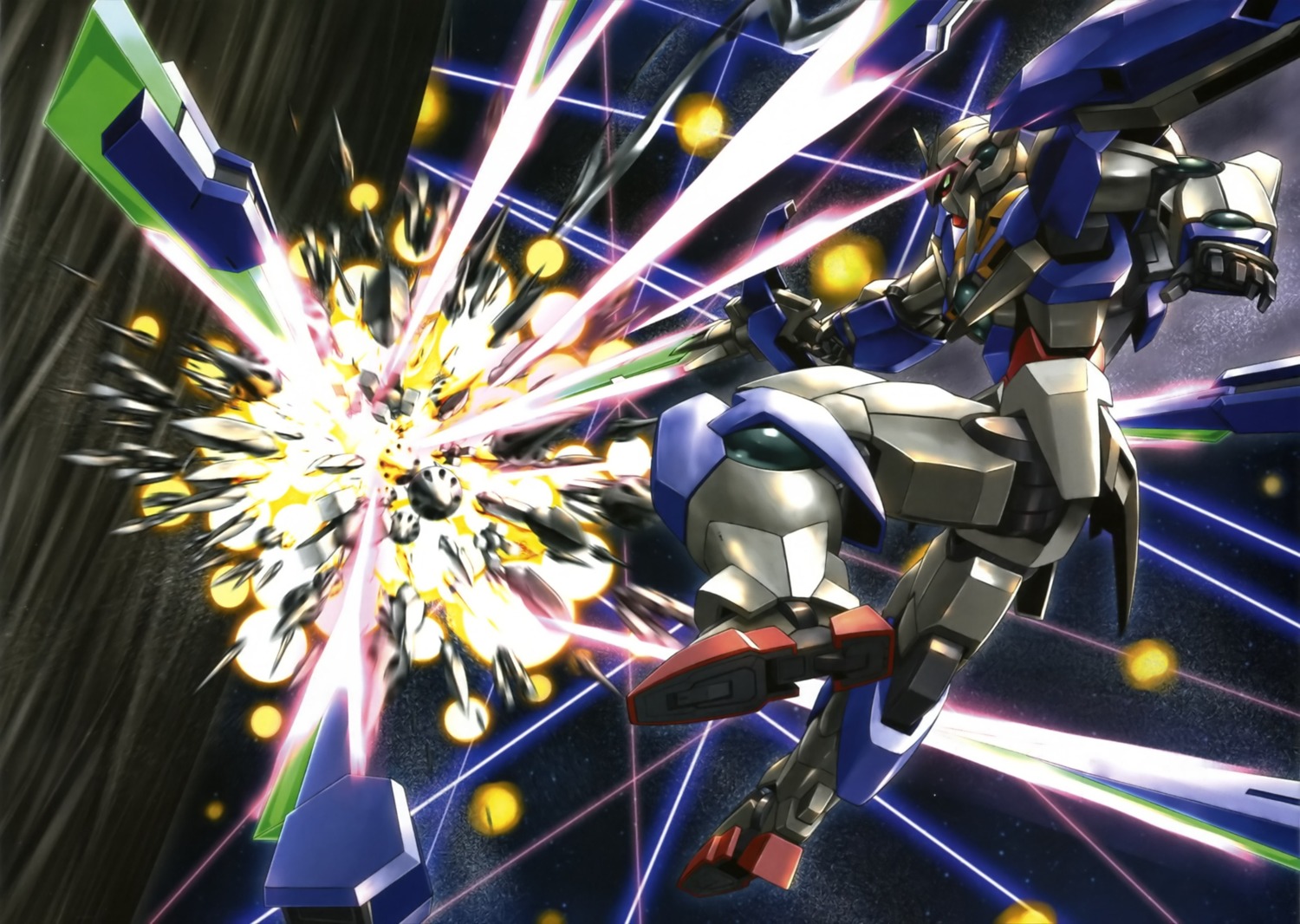 00_qan[t] gundam gundam_00 gundam_00:_a_wakening_of_the_trailblazer mecha