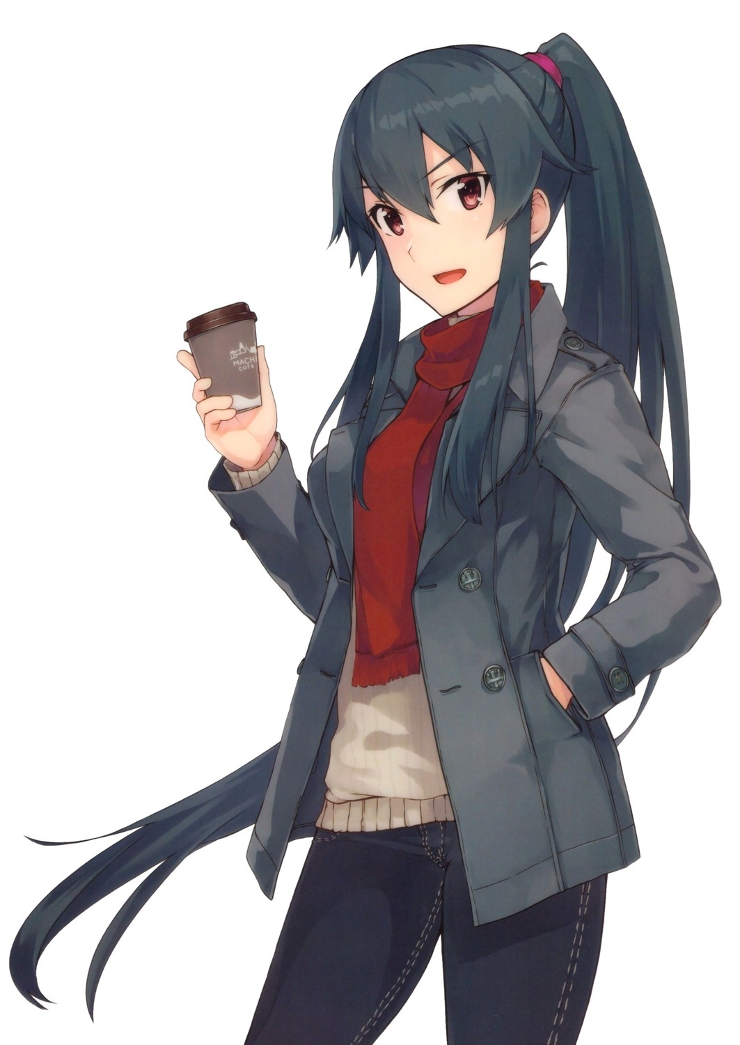 kantai_collection konishi sweater yahagi_(kancolle)