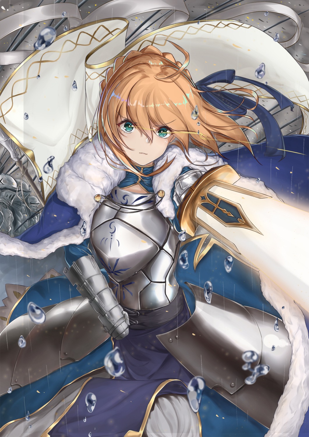 armor fate/grand_order fate/stay_night konata_(knt_banri) saber sword