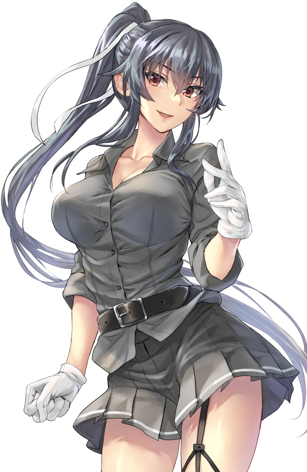 kantai_collection kokuzou uniform yahagi_(kancolle)