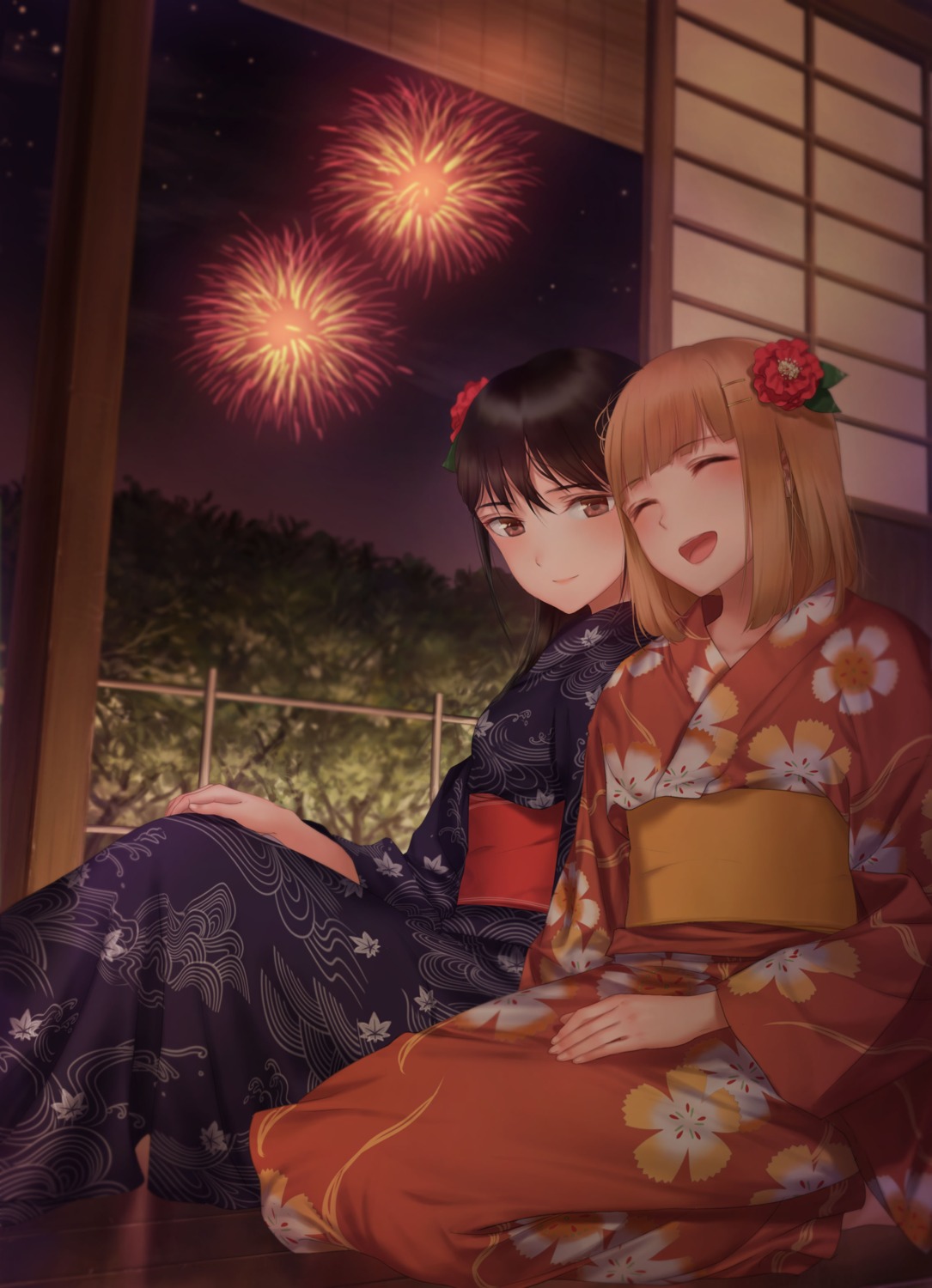 asaba0327 yukata yuri