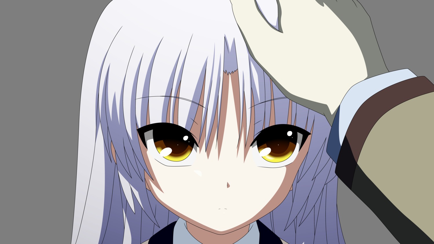 angel_beats! tachibana_kanade transparent_png vector_trace