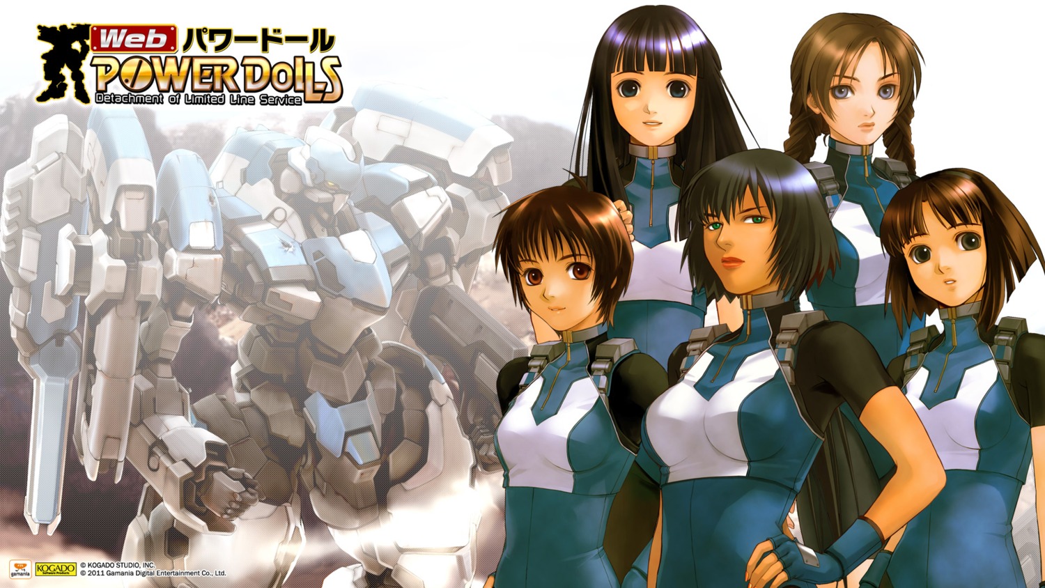 bodysuit mecha power_dolls tagme wallpaper